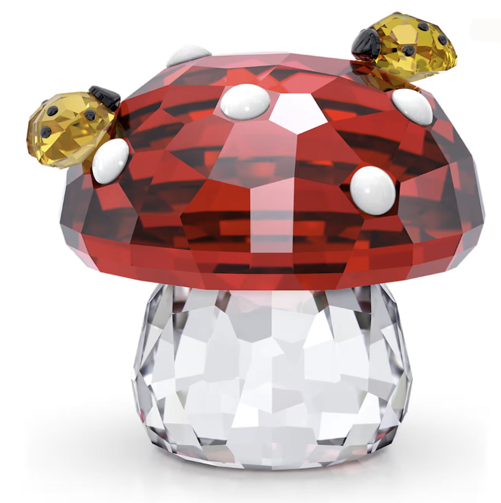 Swarovski Signed CRYSTAL Idyllia Mushroom and Ladybugs In ORIG Box NEW! (1 of 5)