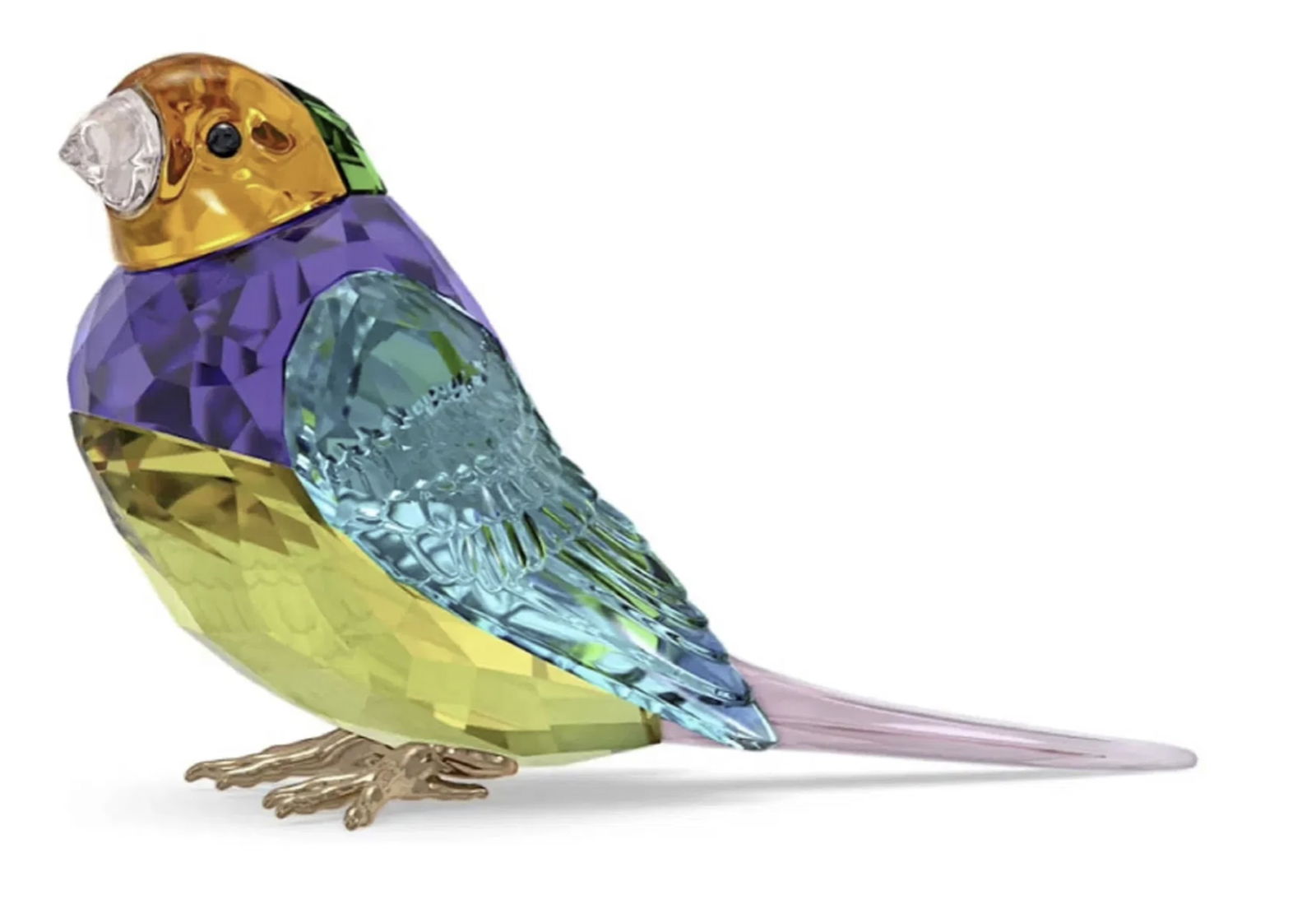 Swarovski Idyllia Gouldian SMALL Finch With Orig Box Memeber Edition Designer: Martin Zendron: Swarovski Idyllia Gouldian SMALL Finch Memeber Edition this small and colorful Gouldian Finch is sure to ignite the imagination. Known locally as winged jewels, these native Australian birds are famou