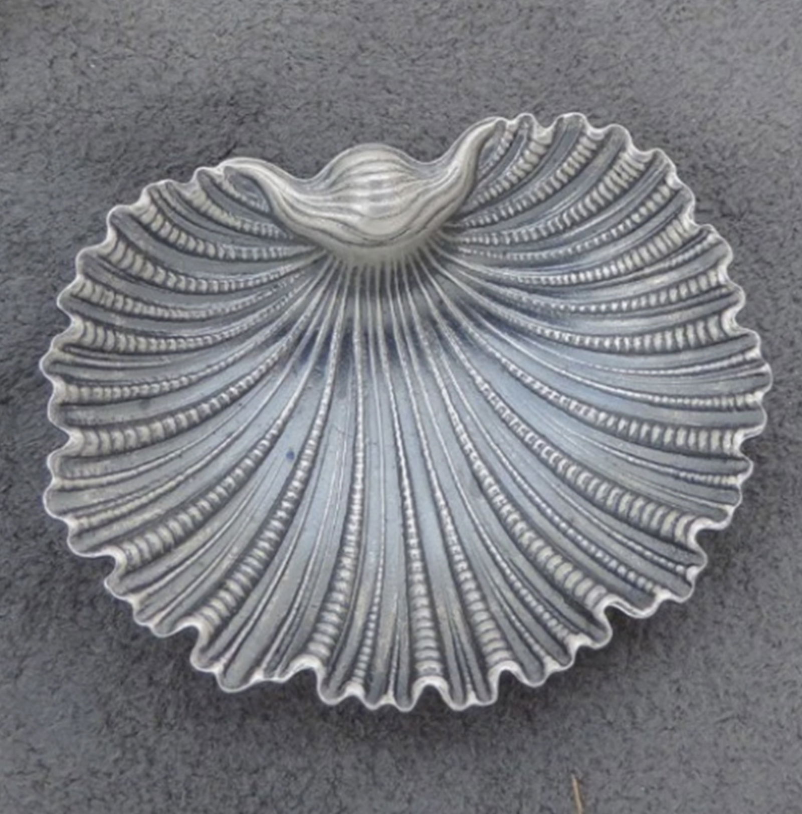 MARIO BUCCELLATI STERLING SILVER  SHELL DISH MADE IN ITALY (1 of 5)