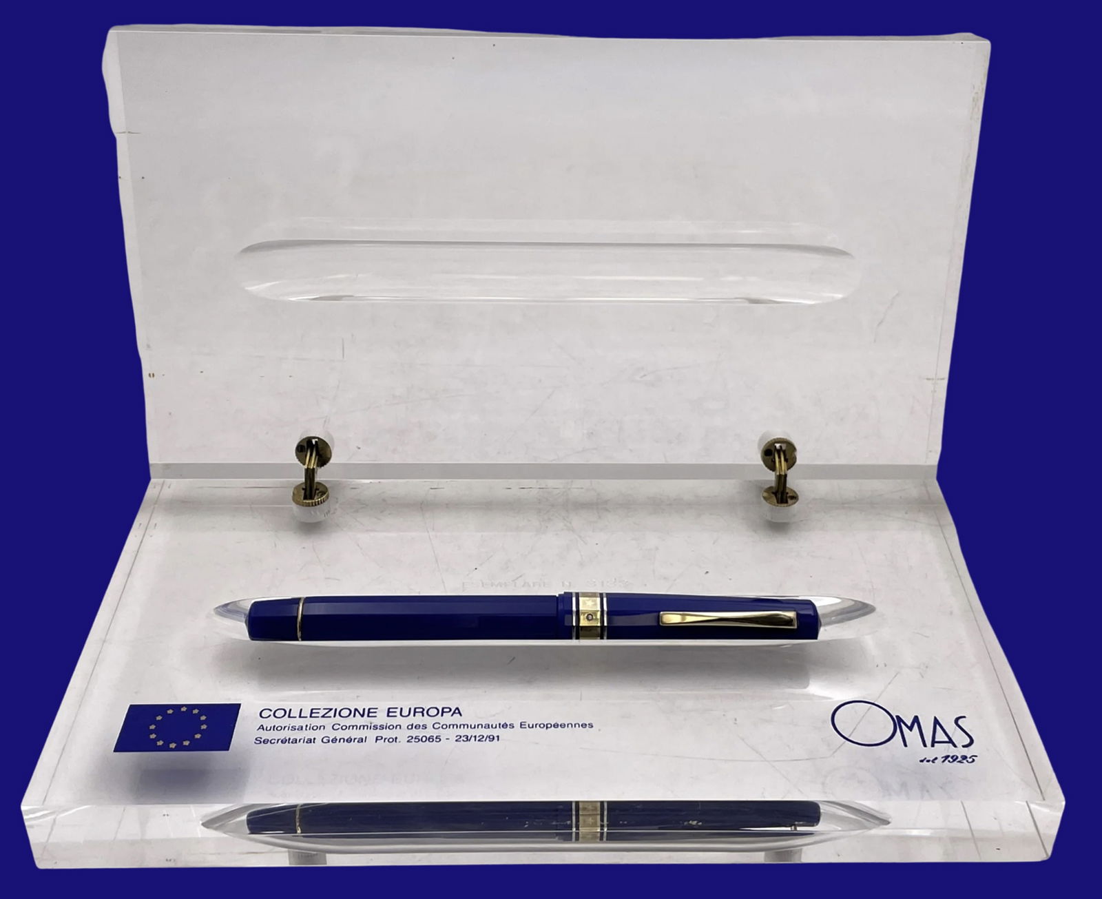 Omas Limited Edition Europa Fountain Pen in Original Box (1 of 7)