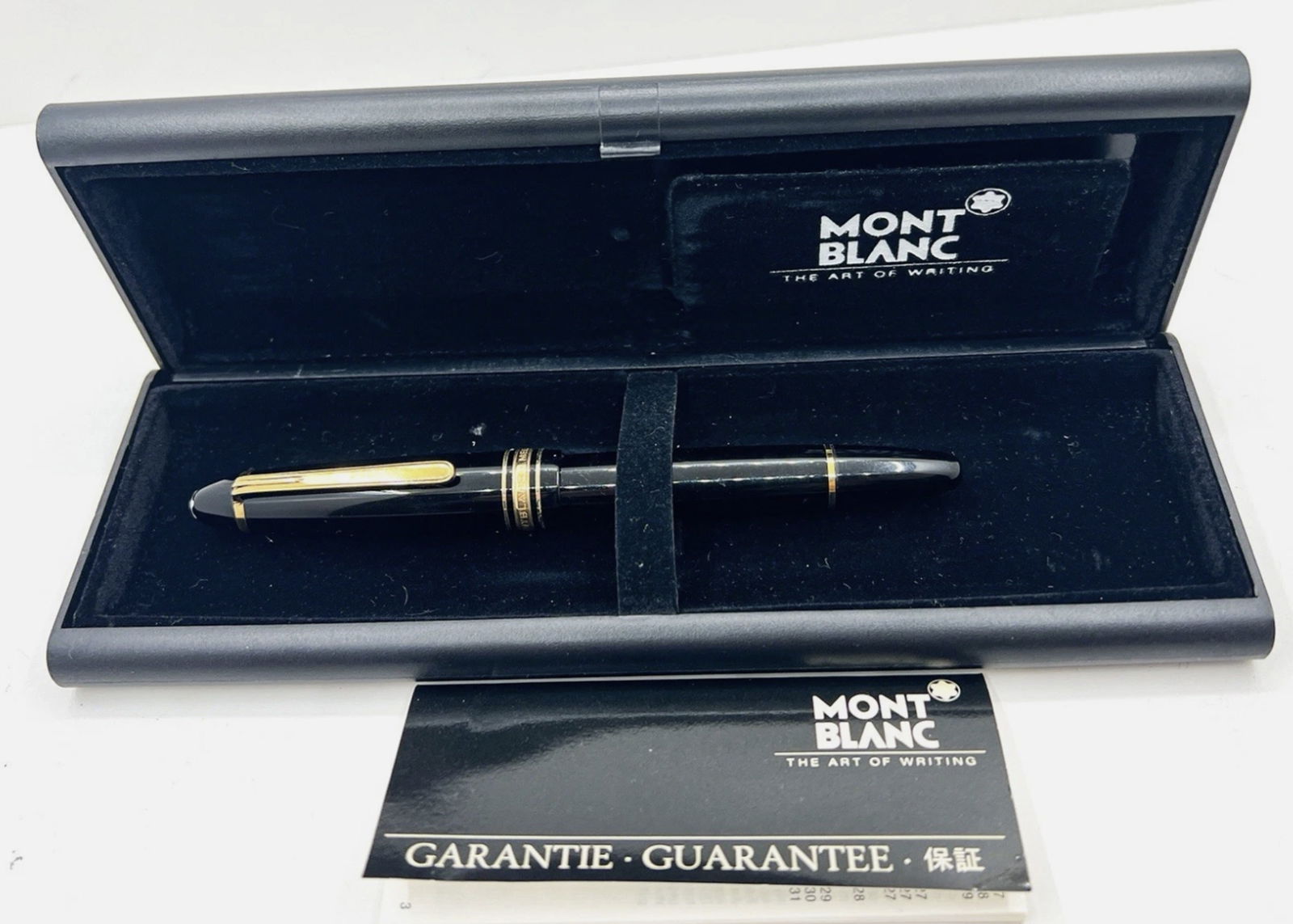 Montblanc Meisterstuck 146 Legrand Fountain Pen Gold Nib 585 14k With Box: Montblanc Meisterstuck 146 Legrand Fountain Pen Gold Nib 585 14k With Box