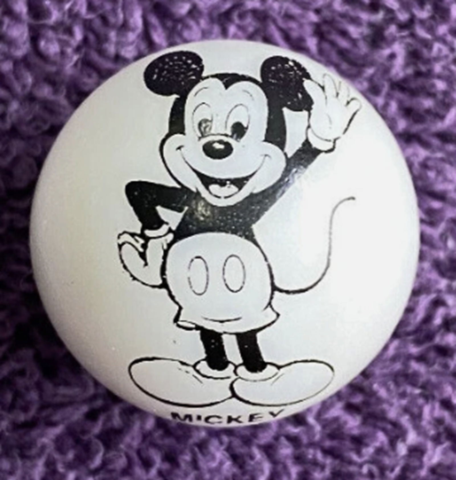 Mickey Mouse Marble 1960: Mickey Mouse Marble 1960