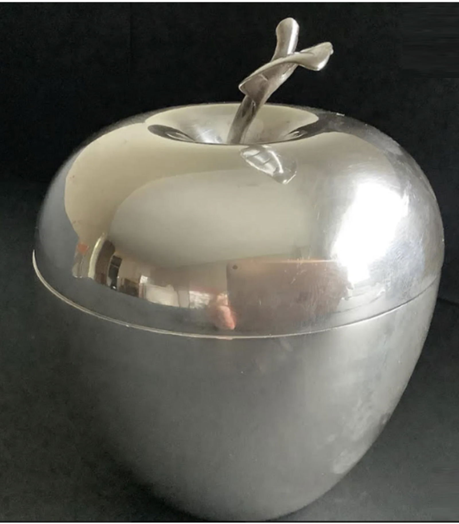 Tiffany & Co Sterling Silver Apple Trinket Box Holder Figurine (1 of 5)
