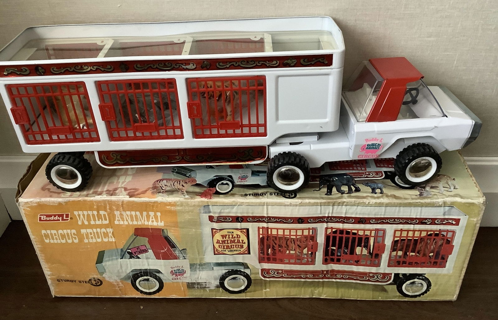 Buddy L Wild Circus Truck New in Box With Animals (1 of 8)