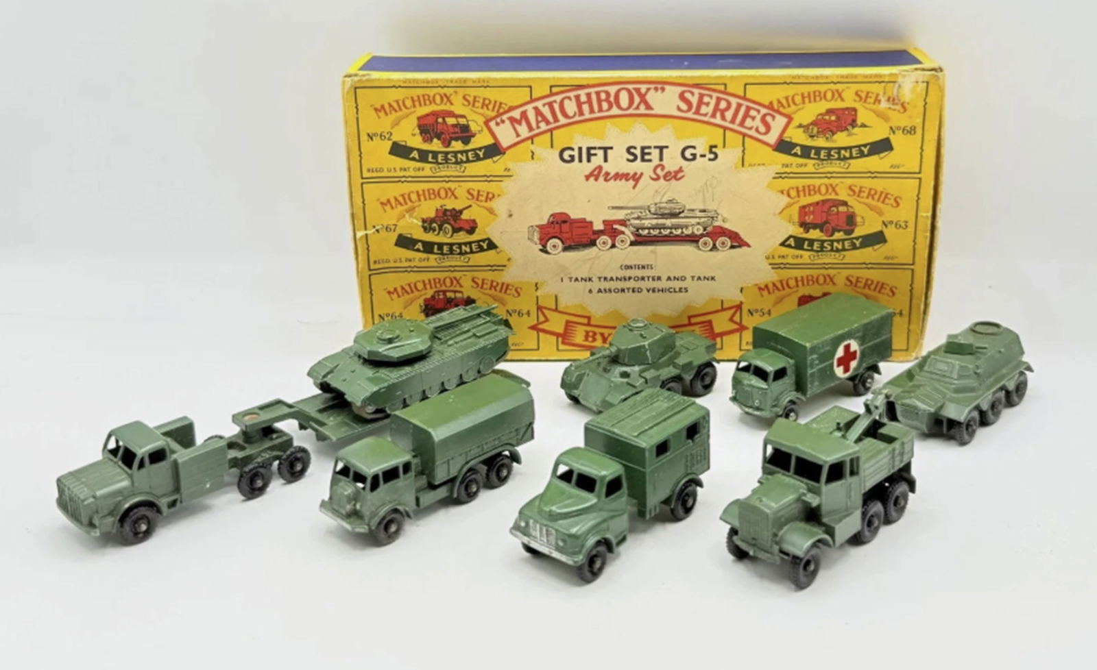 Matchbox Lesney G-5 Military Gift Set (1 of 6)
