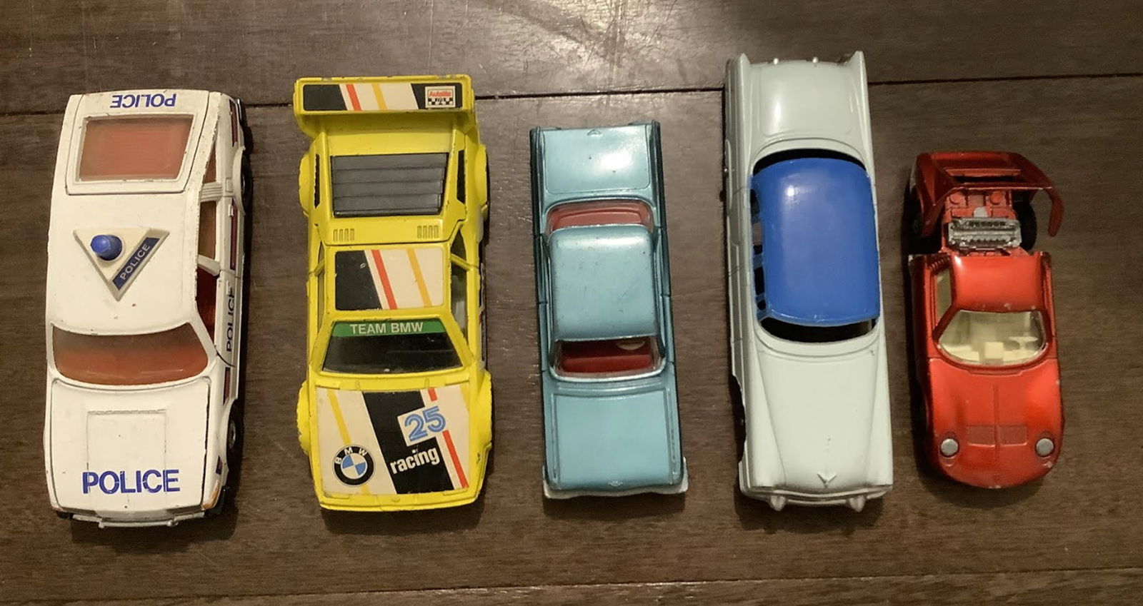 Set of vehicles, Corgi, Tootsietoy, Matchbox (1 of 5)