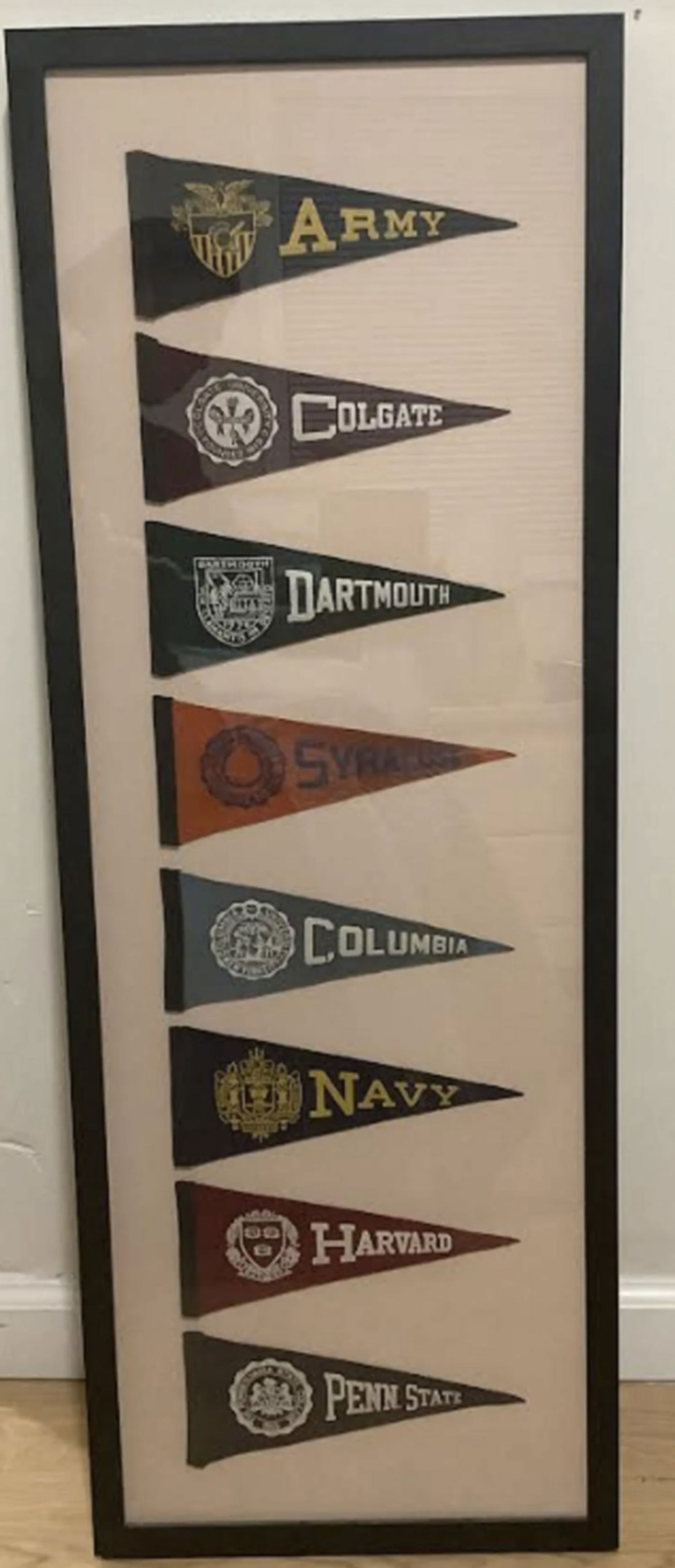 Framed College Pennets - 3