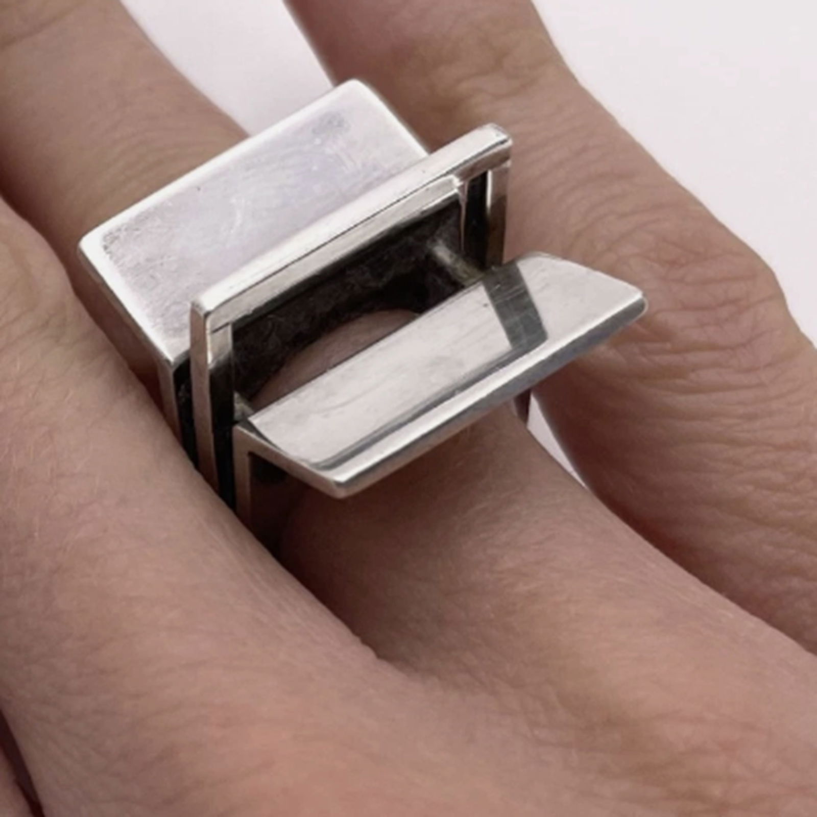 Jora Signed Sterling Silver Ring (1 of 4)