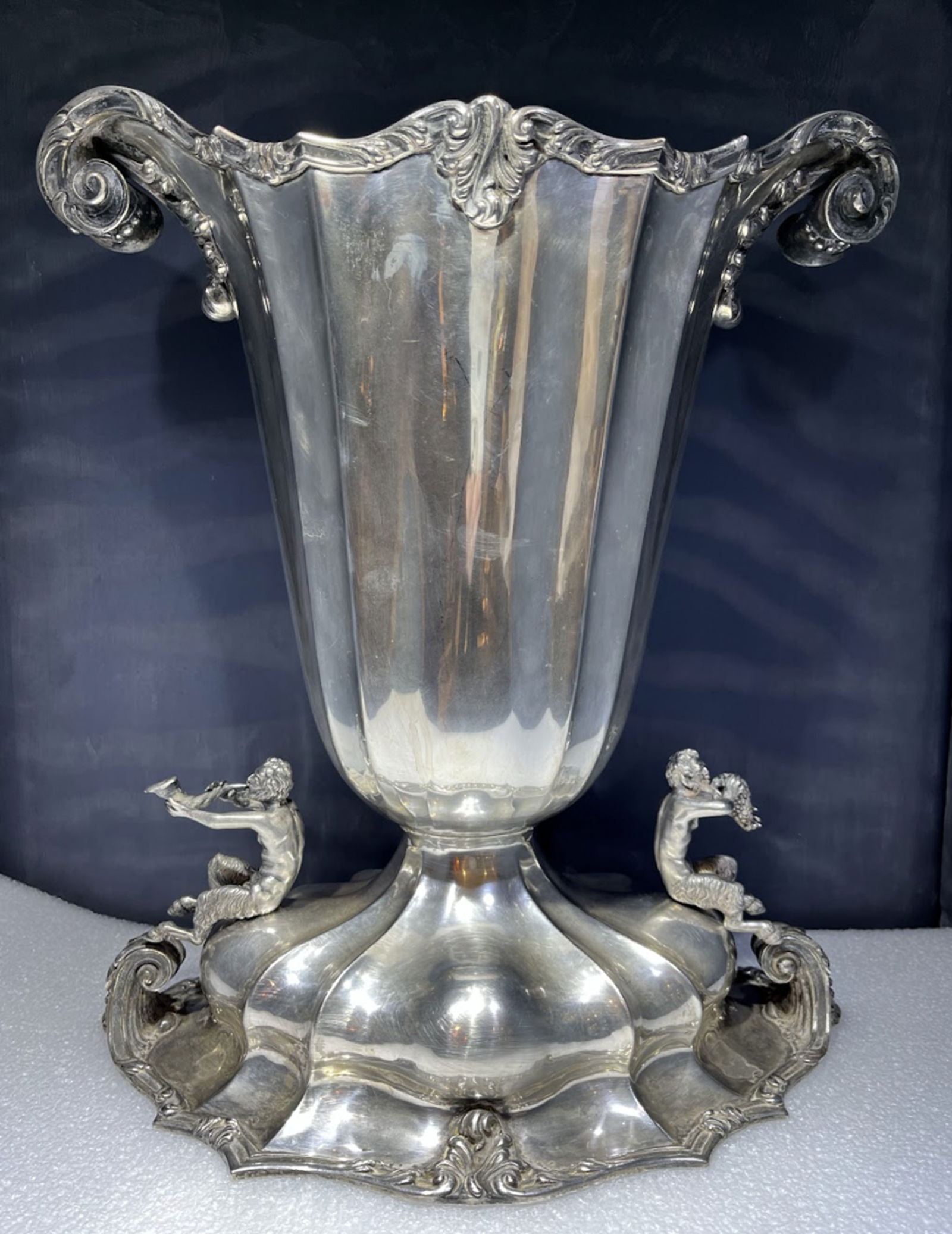 Mario Buccellati Sterling Silver Vase ‘Bacco’ - Made in Italy (1 of 11)