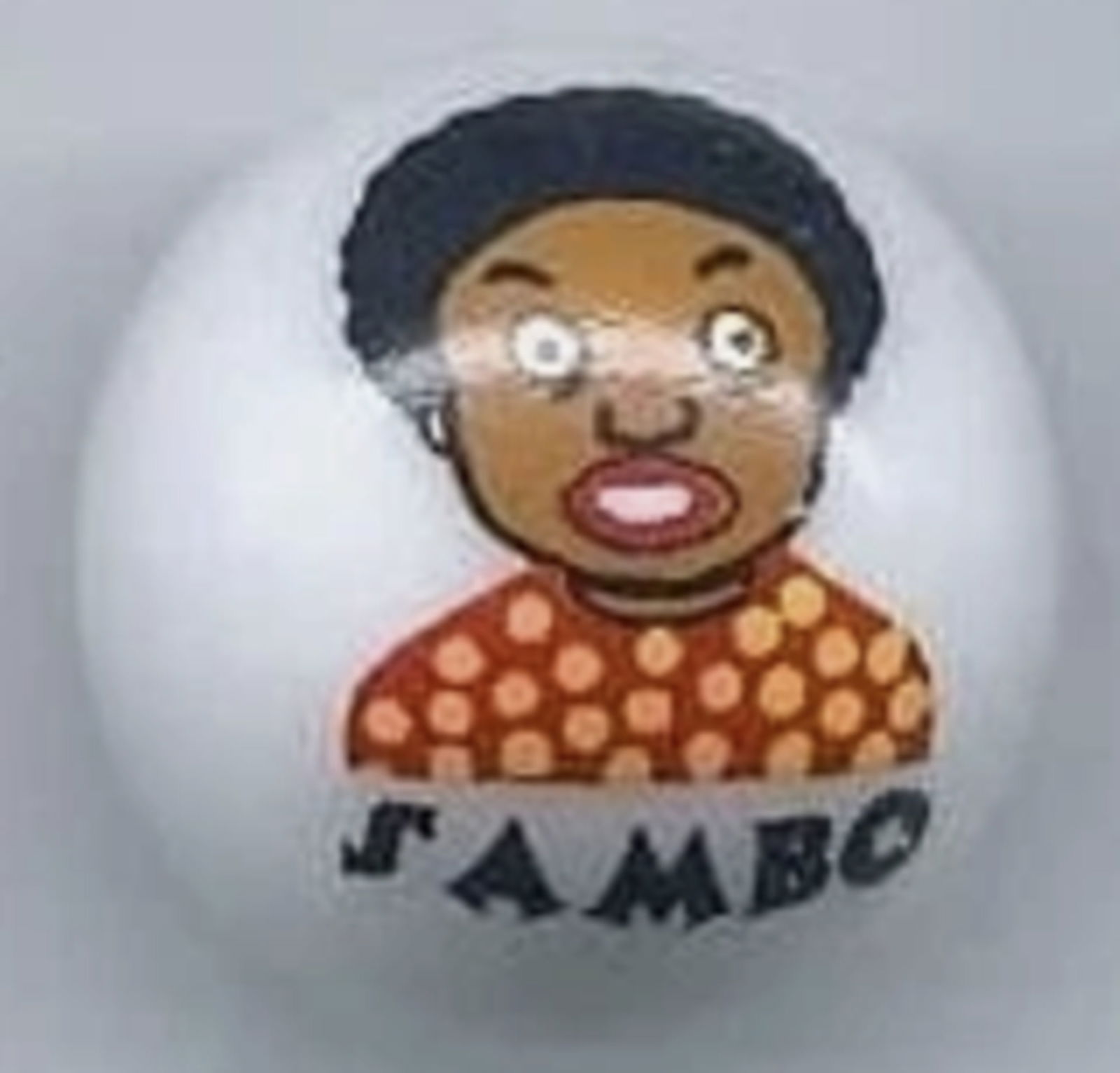 Black Americana Sambo Marble: Black Americana Sambo Marble