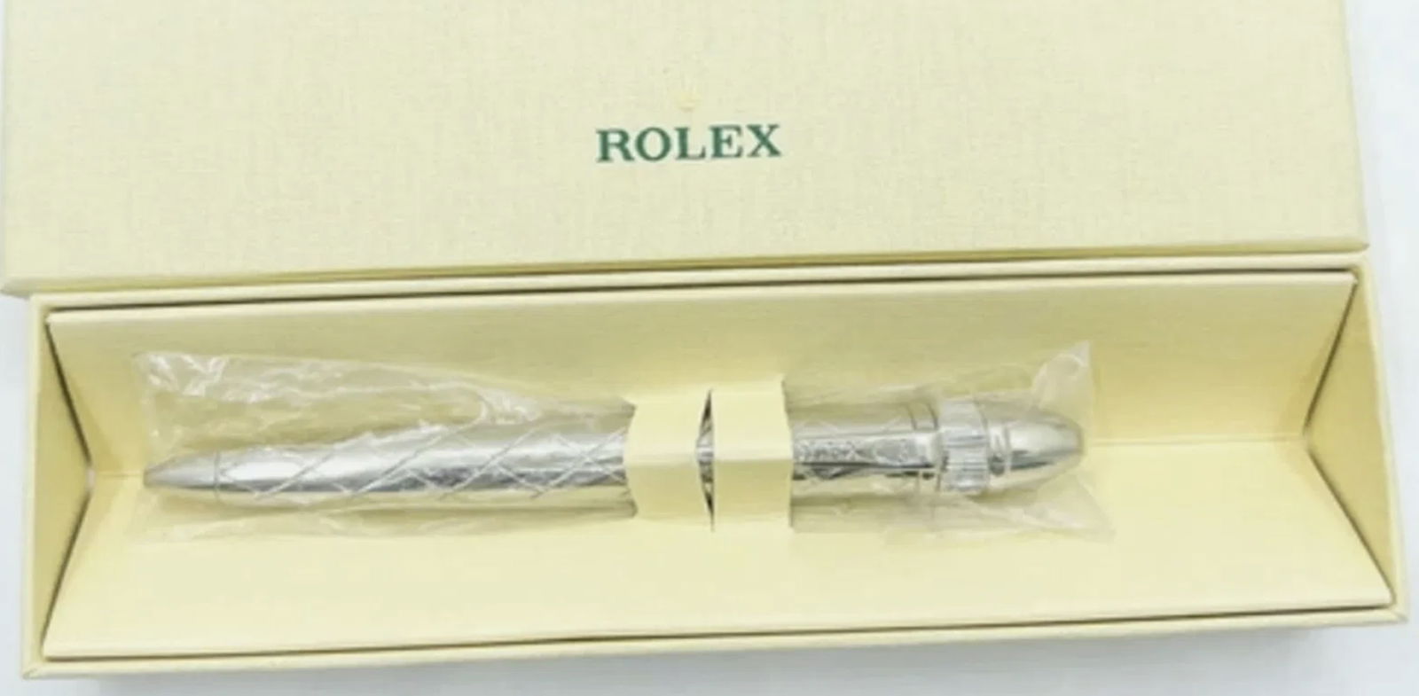 Rolex Ballpoint Pen diamond Pattern Gift Set With Box (1 of 5)