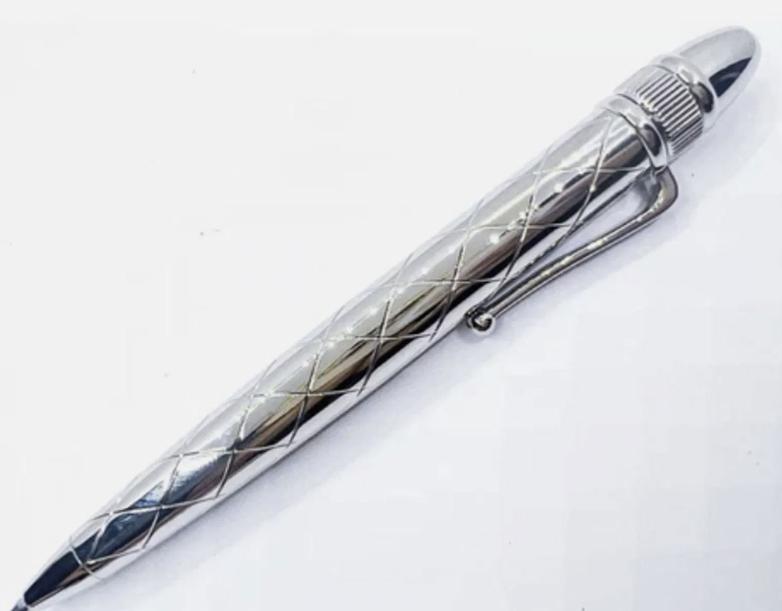 Rolex Ballpoint Pen diamond Pattern Gift Set With Box - 5