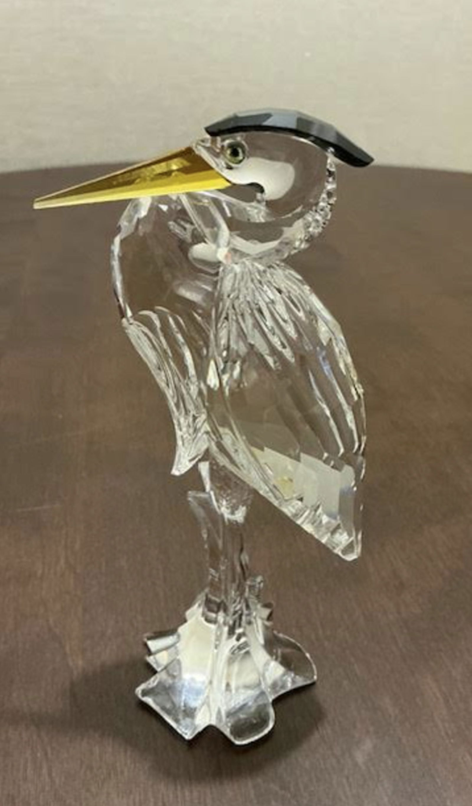 Swarovski Signed Crystal Figurine "PELICAN" Heron MAde in Austria (1 of 5)