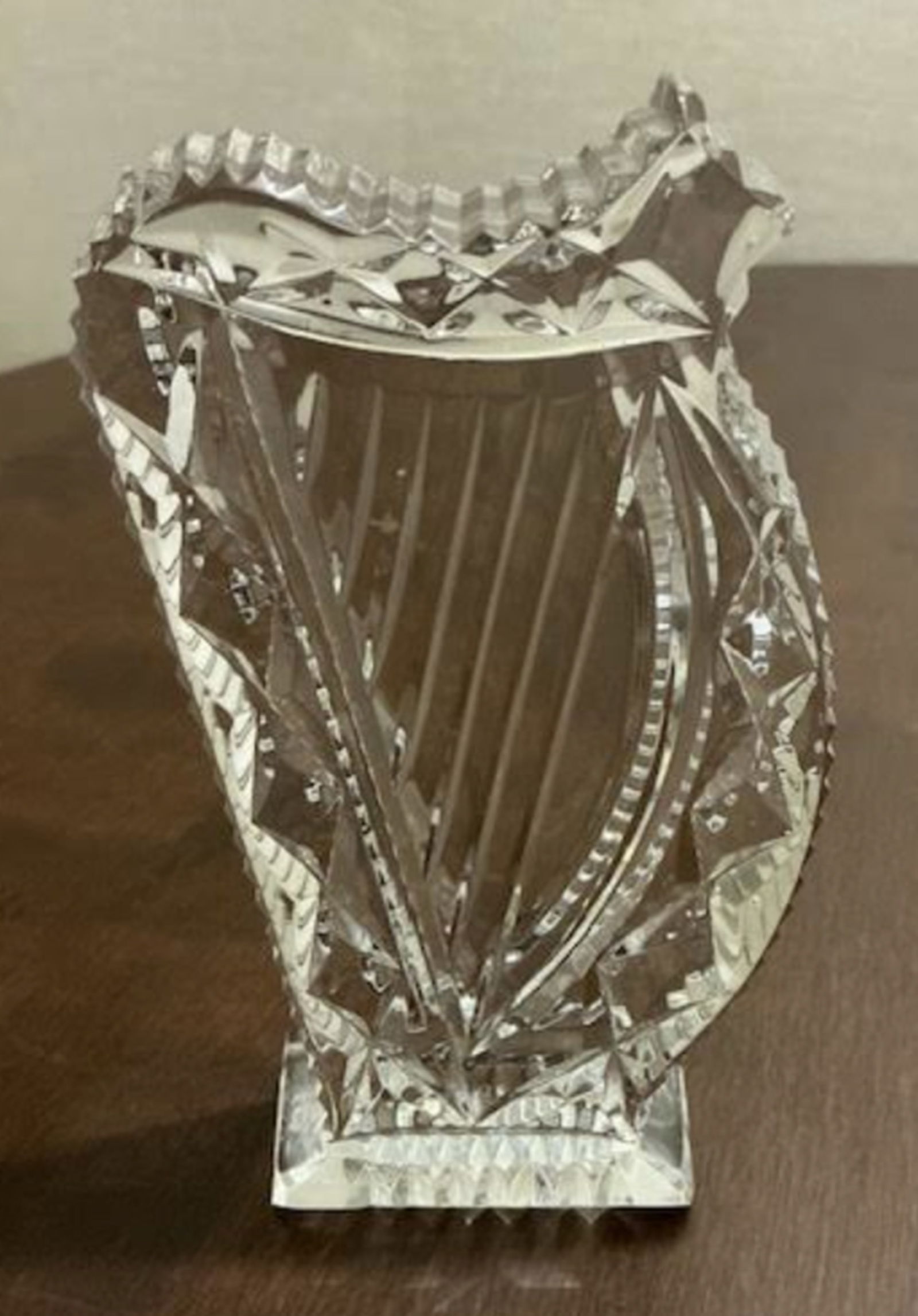 WATERFORD CRYSTAL GLASS HARP PAPERWEIGHT (1 of 4)