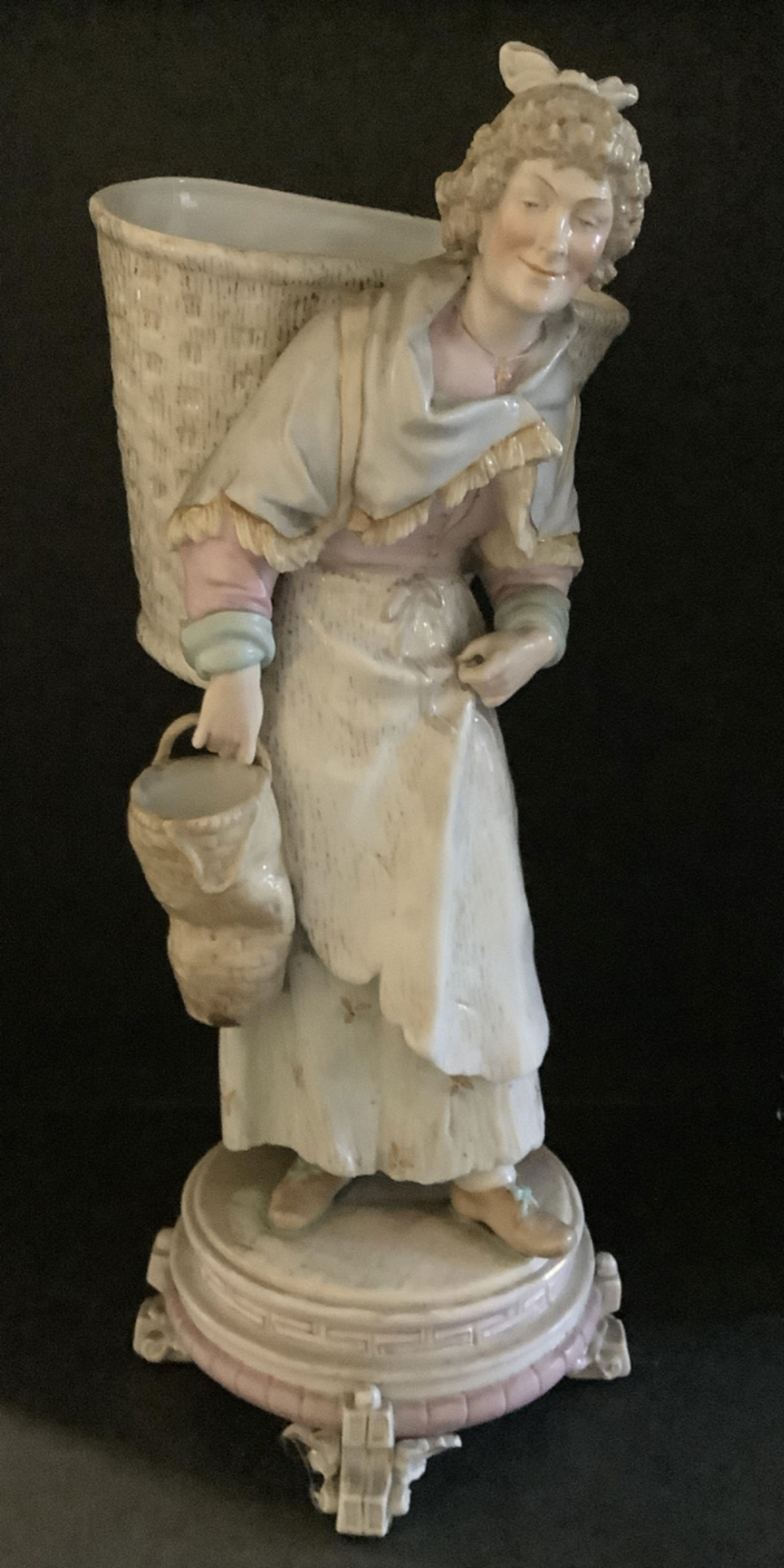 Meissen Porcelain marked Figurine Hand Painted With Makers Mark (1 of 8)