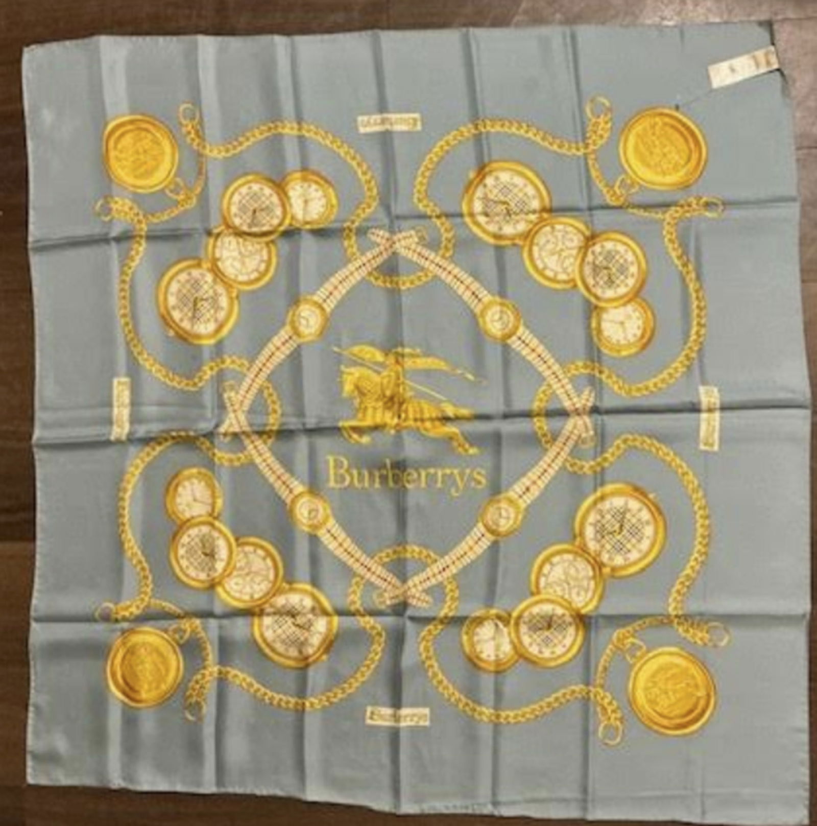 Burberry Silk Scarf Made italy: Burberry Silk Scarf Made italy. Measures approx 37 inches New!