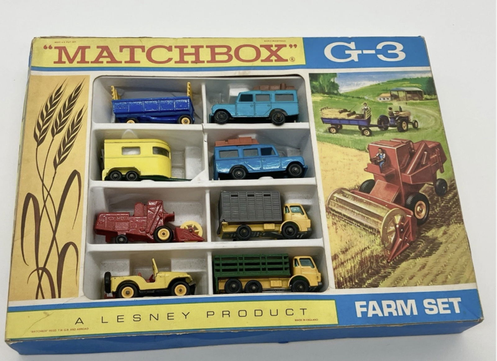 Matchbox Lesney G-3 Farm Gift Set Made In England (1 of 5)