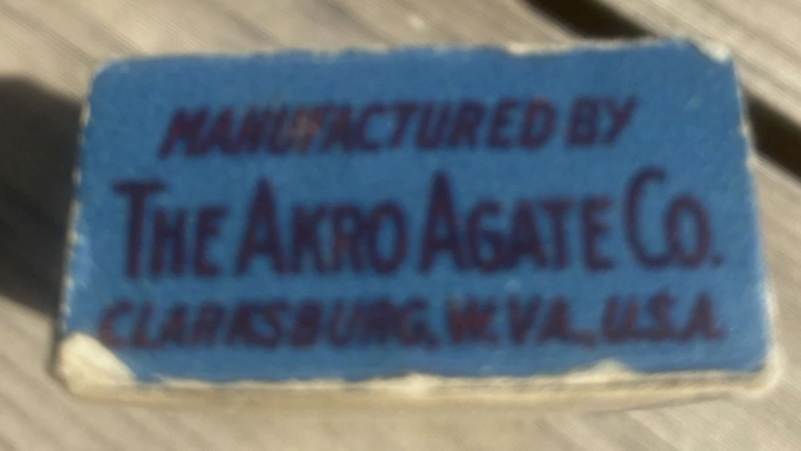 Akro Agate Marble Box No 32 - 2