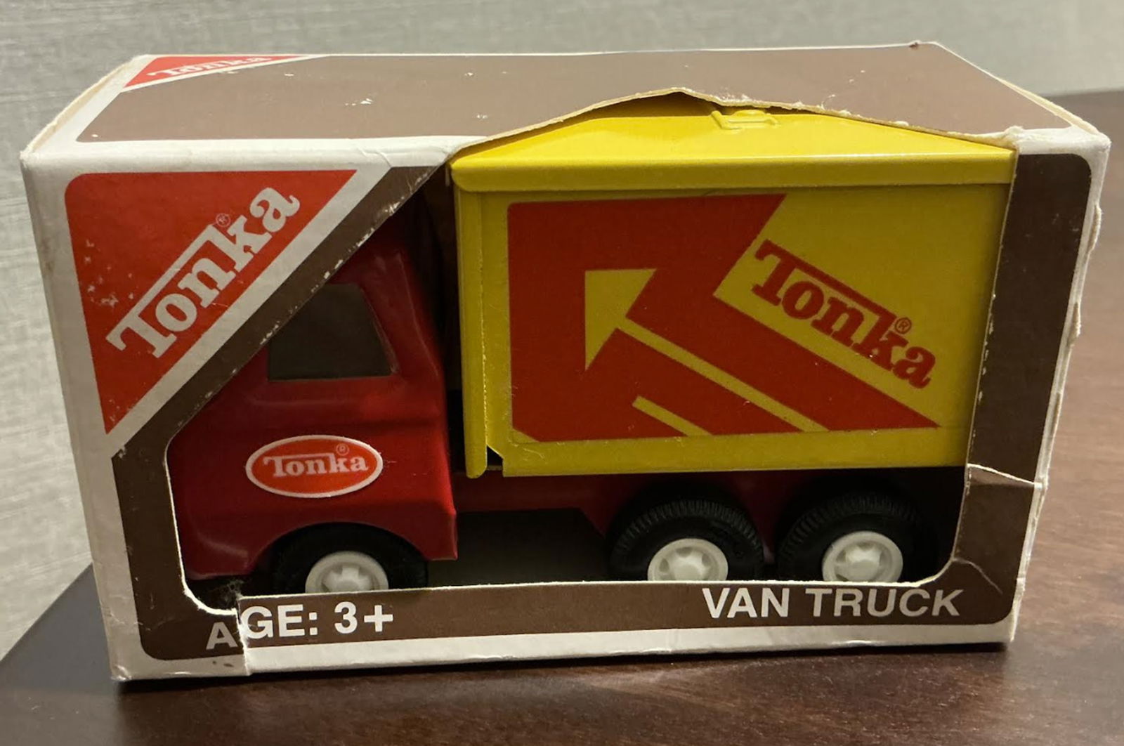 Tiny Tonka Van Truck 997 With Orig Box Metal 1970s (1 of 4)