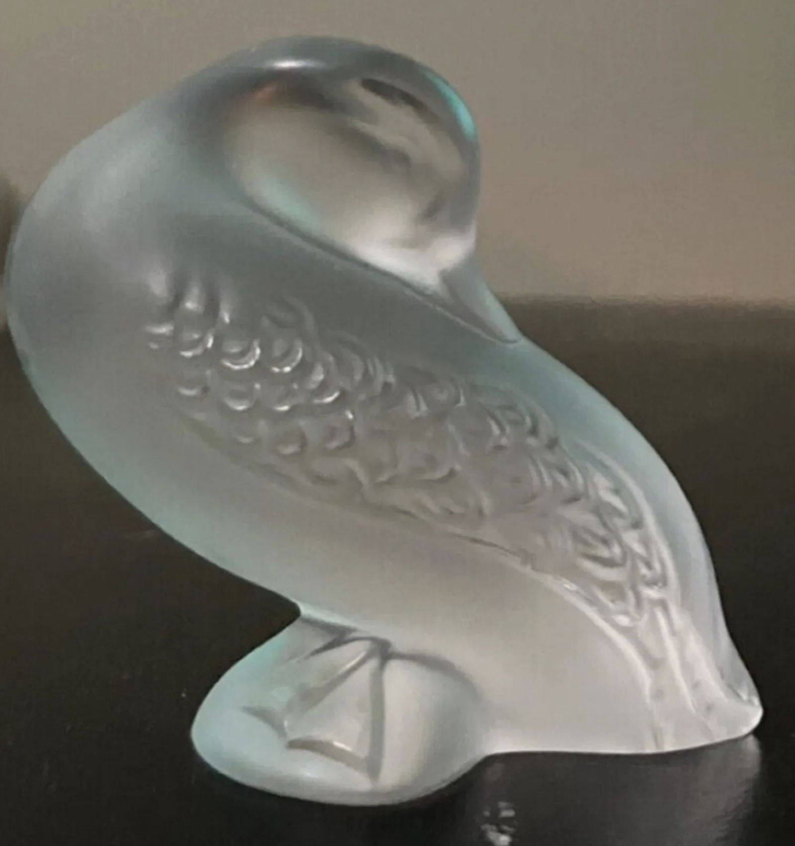 Lalique Signed French Canard Espiegle Naughty Duck (1 of 4)