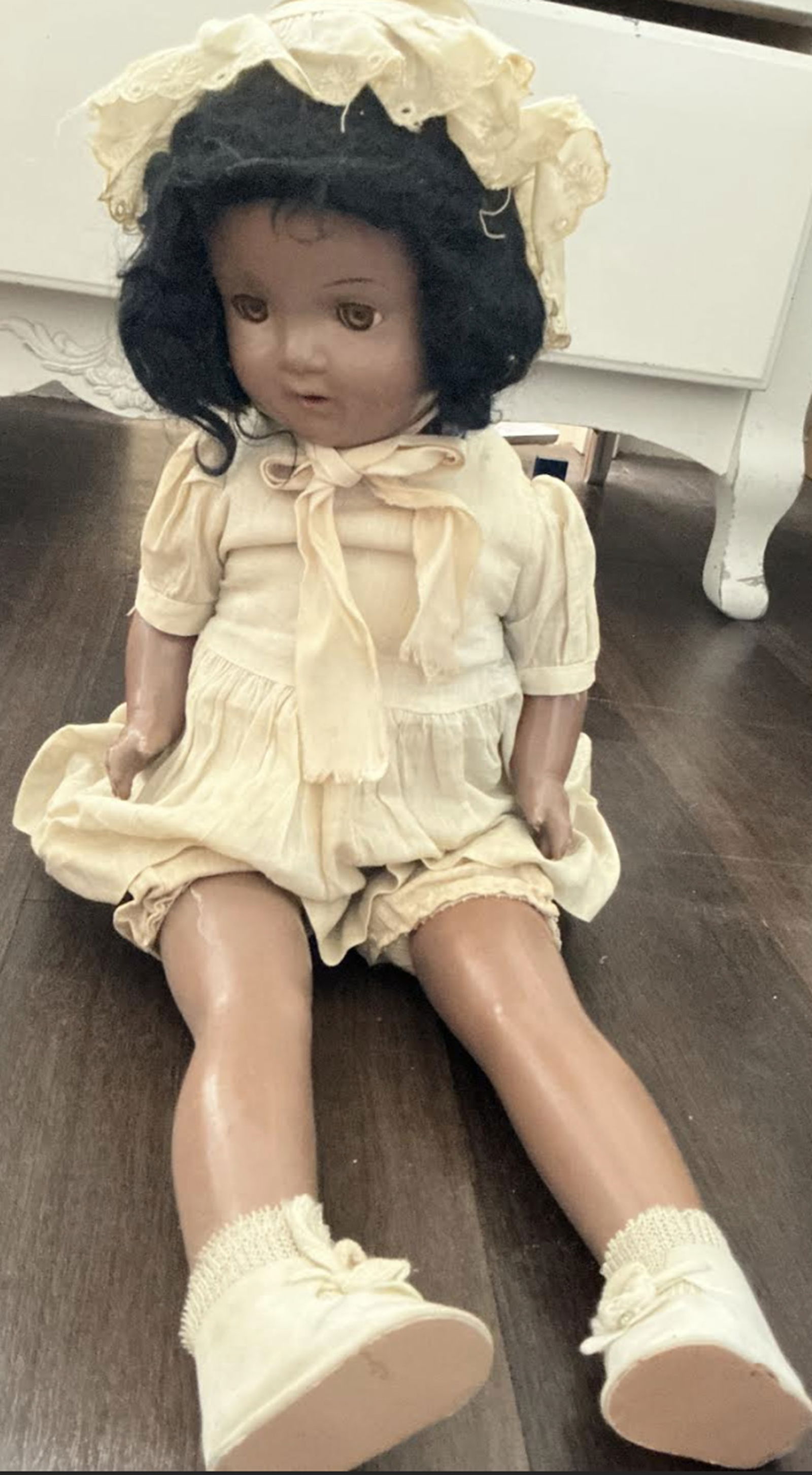 Black Americana Doll Figurine: Black Americana Doll. Measures approx 22 inches tall