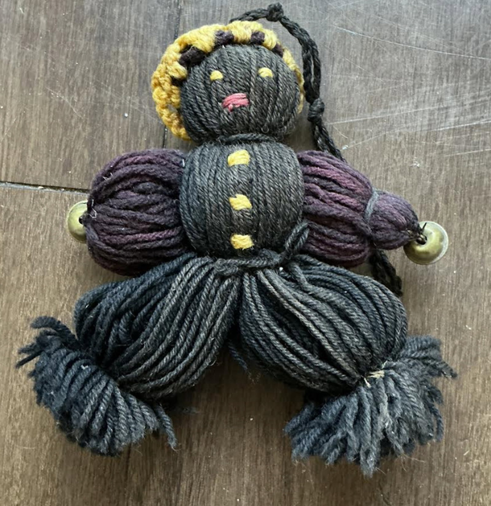 Black Americana Era Cloth Rag Doll: Black Americana Era cloth Rag doll. Measures approx 5 inches long