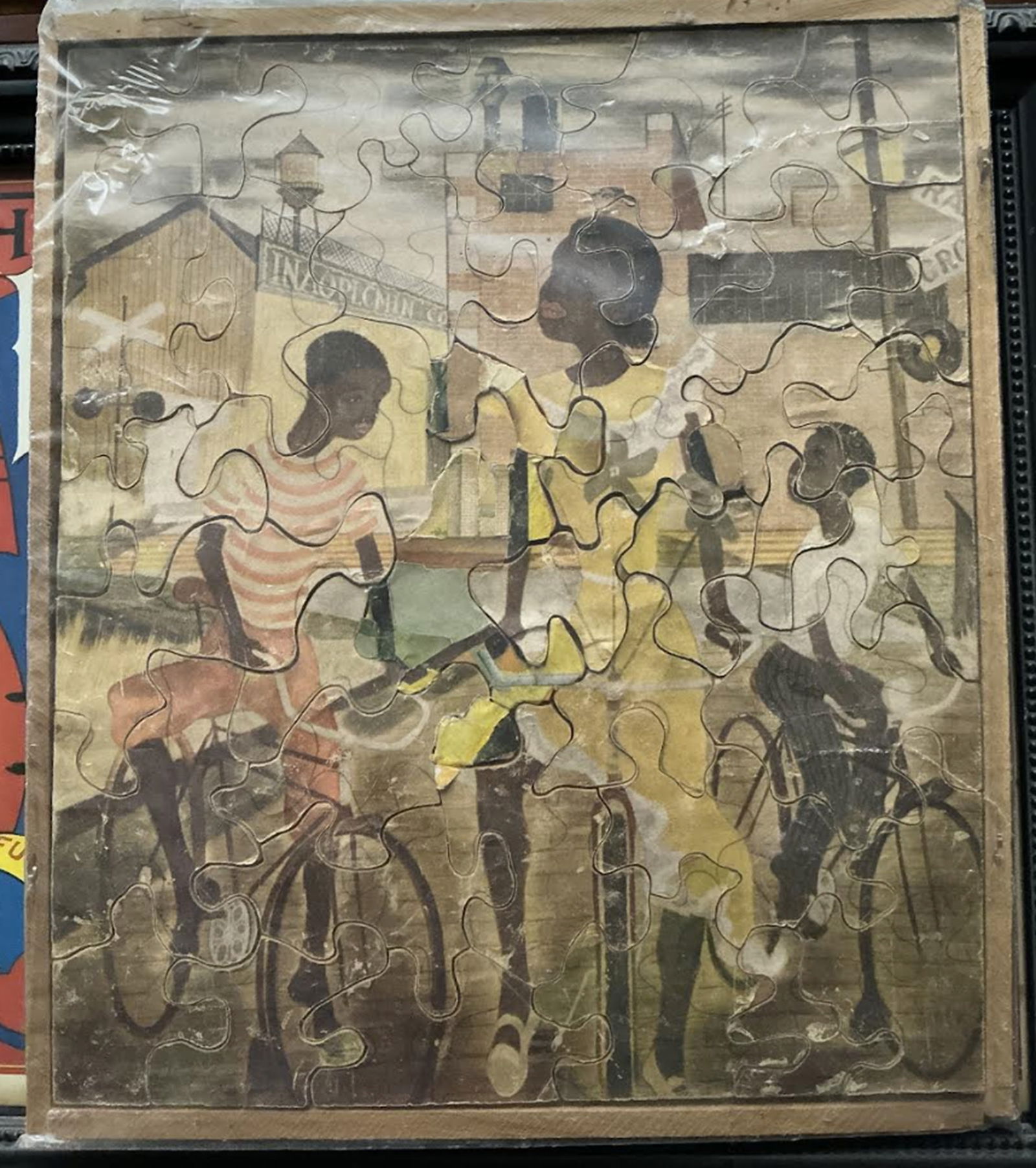 Black Americana Era Puzzle Collectible: Black Americana Era Puzzle Collectible. Measures approx 12.5 inches x 11 inches