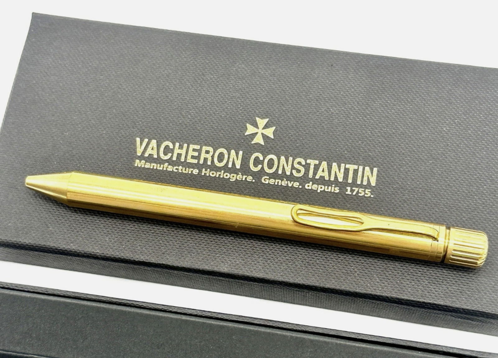 Vacheron Constantin Malte Elegance Brass Ballpoint Pen With Box (1 of 6)