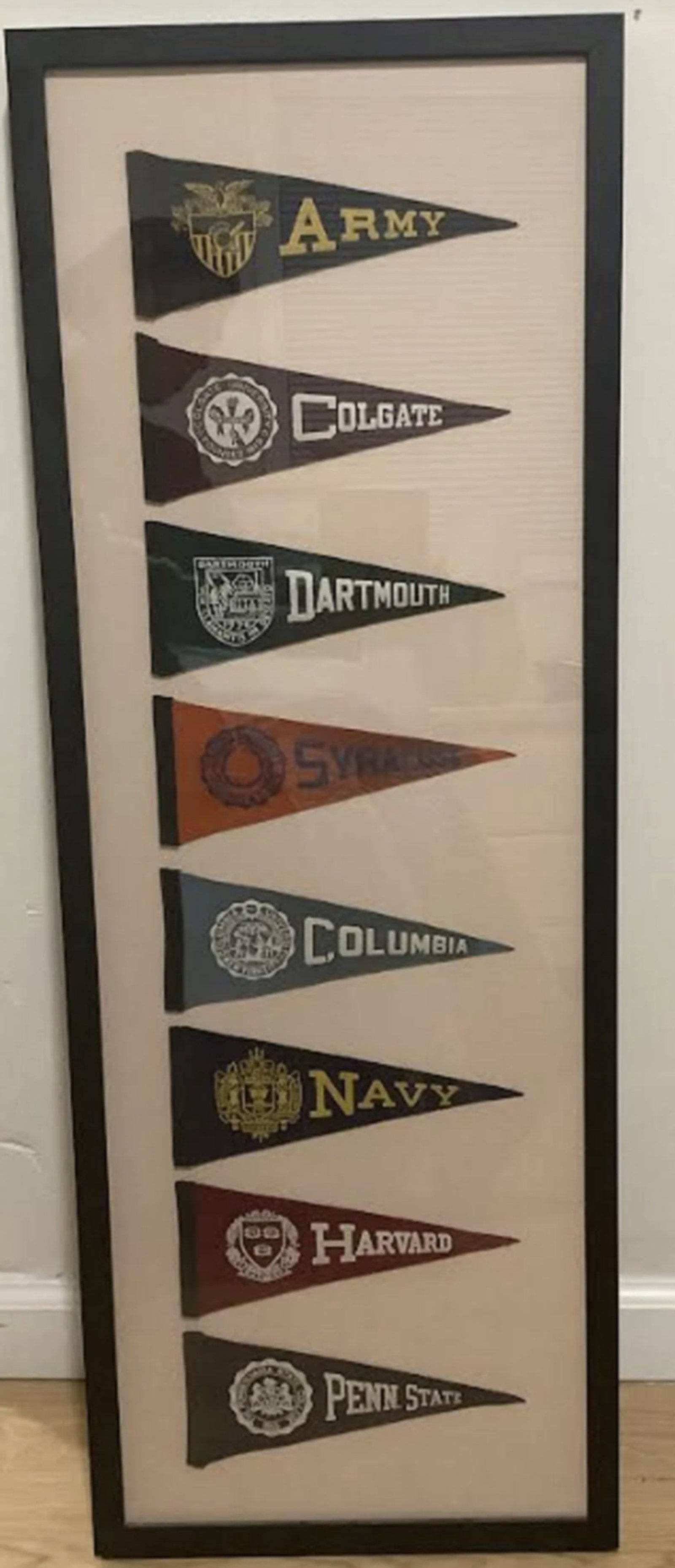 Framed College Pennets - 3
