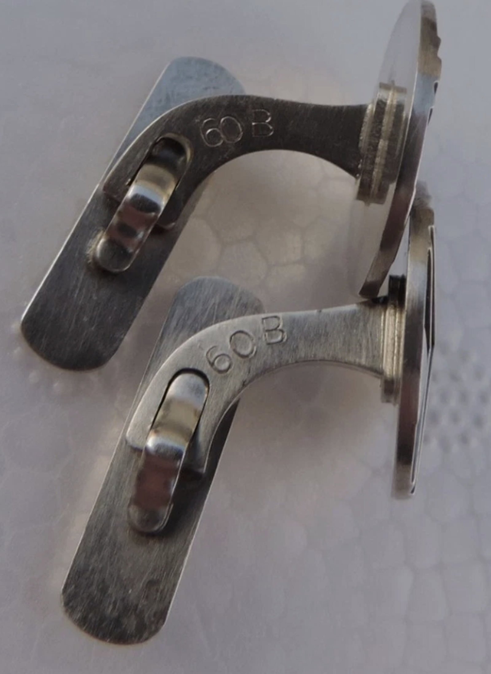 Georg Jensen Sterling Silver Cufflinks 60B In Orig Box - 3