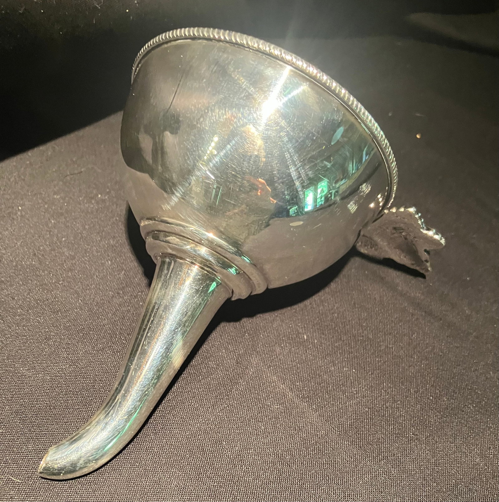 English Sterling Silver Wine Funnel (1 of 4)