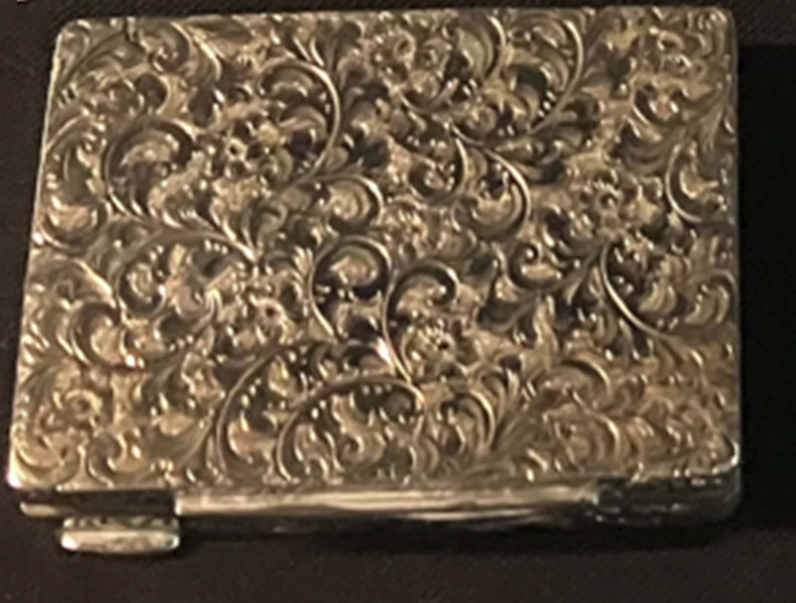 Austria Sterling Silver Pill Box - 2