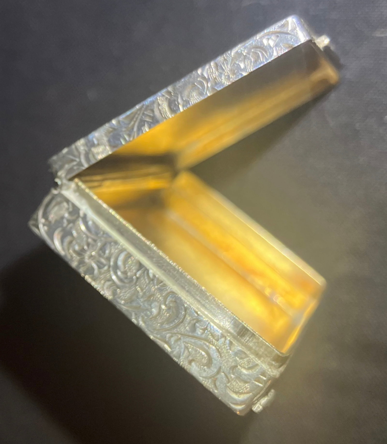 Austria Sterling Silver Pill Box - 3