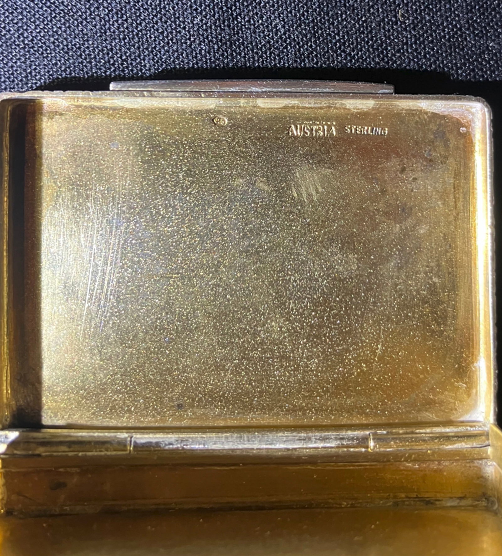 Austria Sterling Silver Pill Box - 4