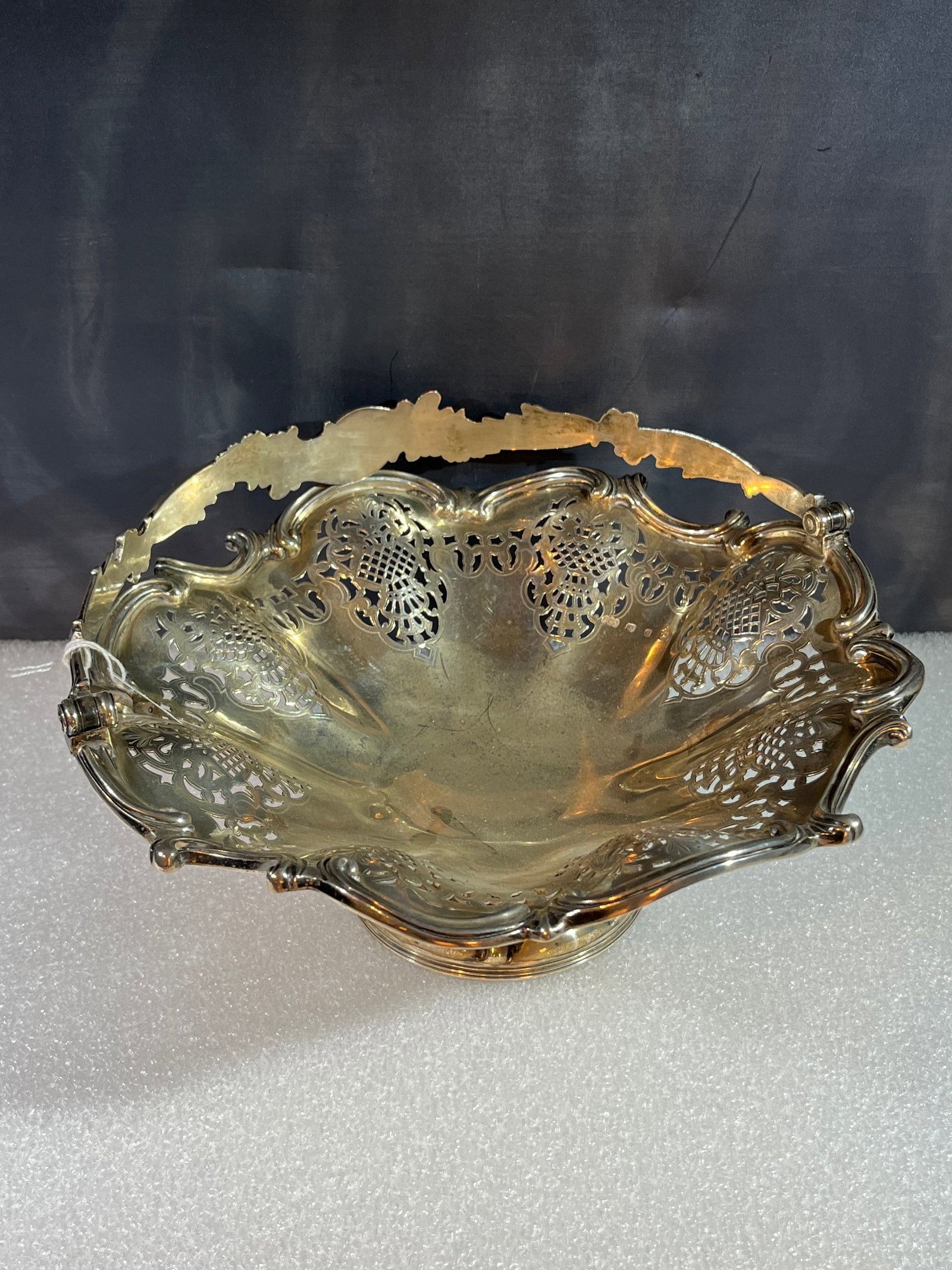 STERLING SILVER Bread Basket 1898 - 2