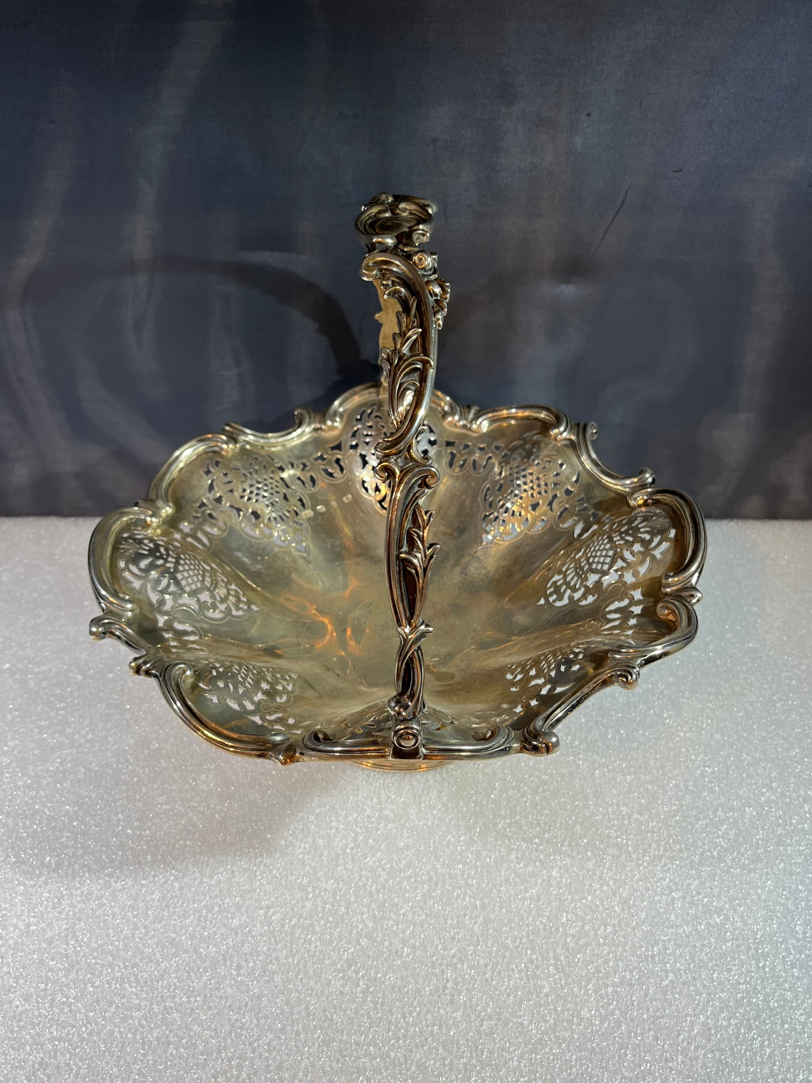 STERLING SILVER Bread Basket 1898 - 3