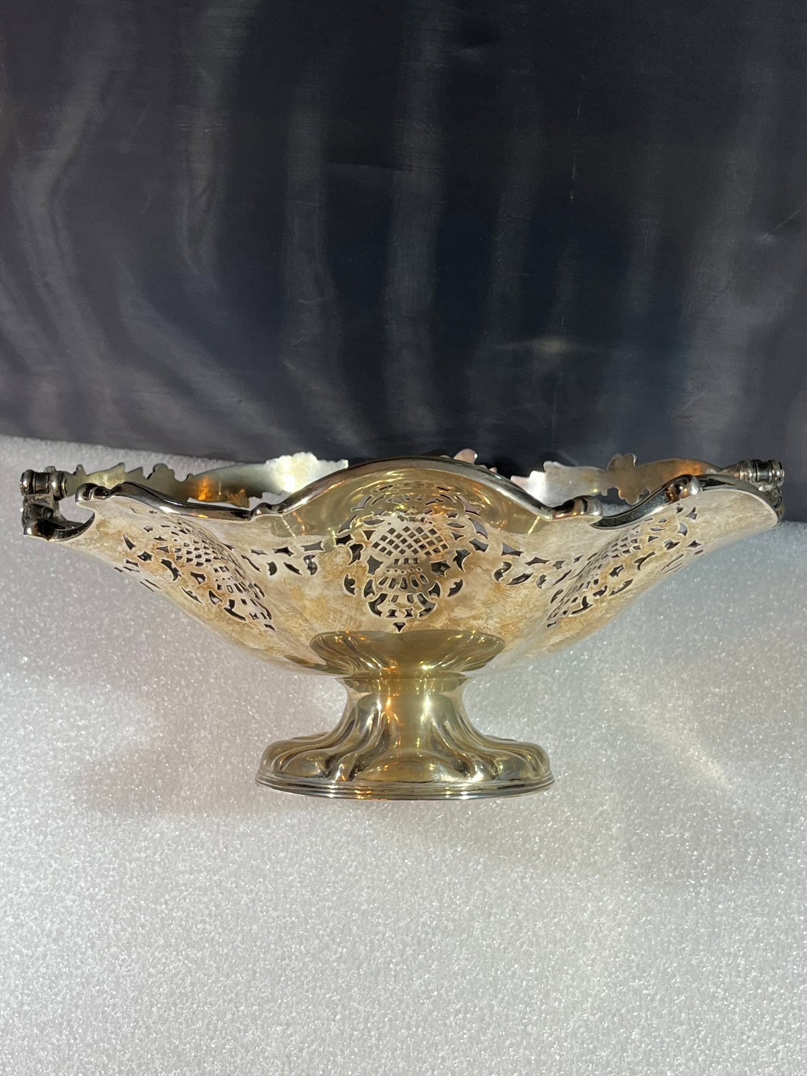 STERLING SILVER Bread Basket 1898 - 9