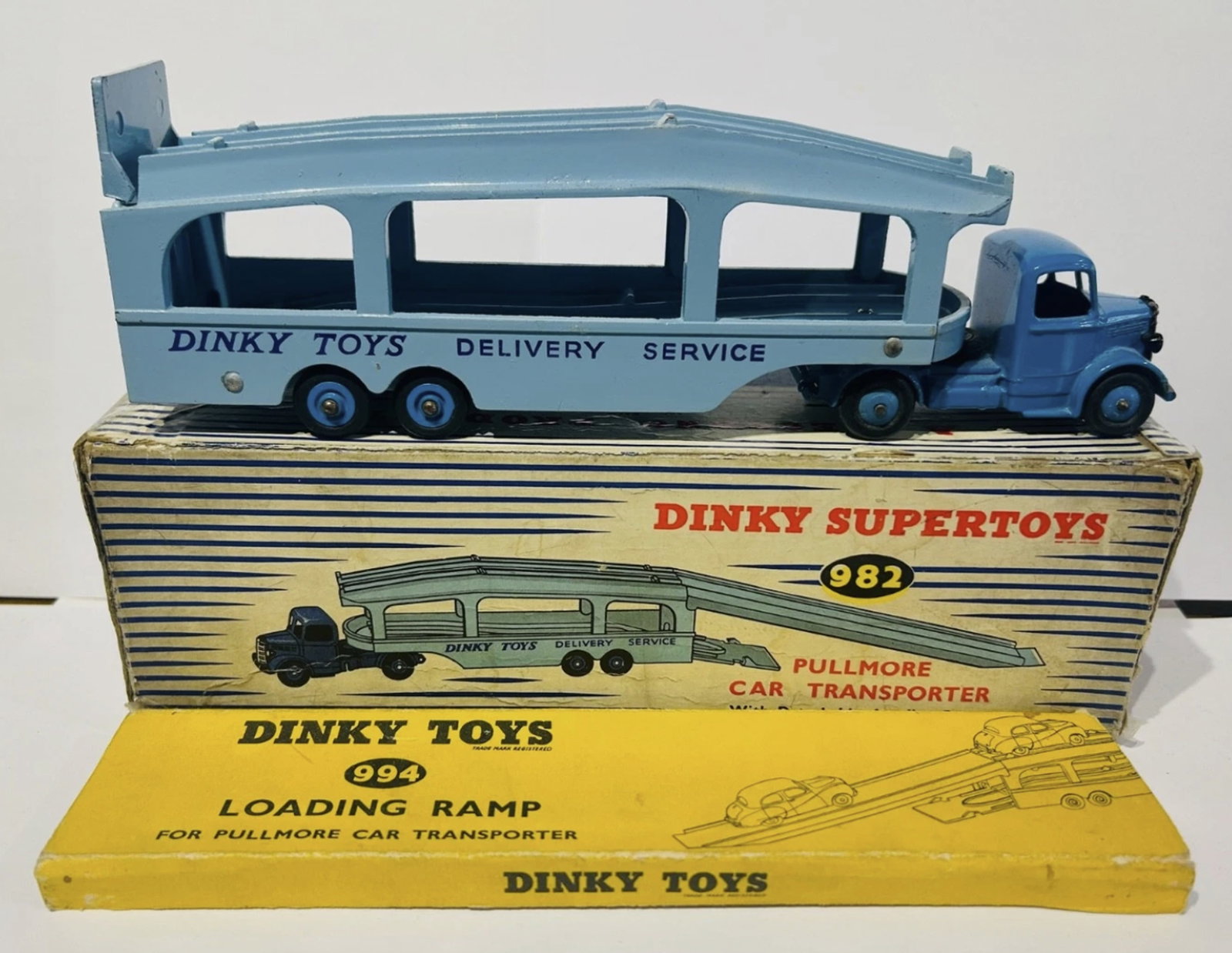 Dinky Supertoys 982 Pullmore Transporter With Ramp Vehicle Truck In Orig Box Made in England (1 of 9)