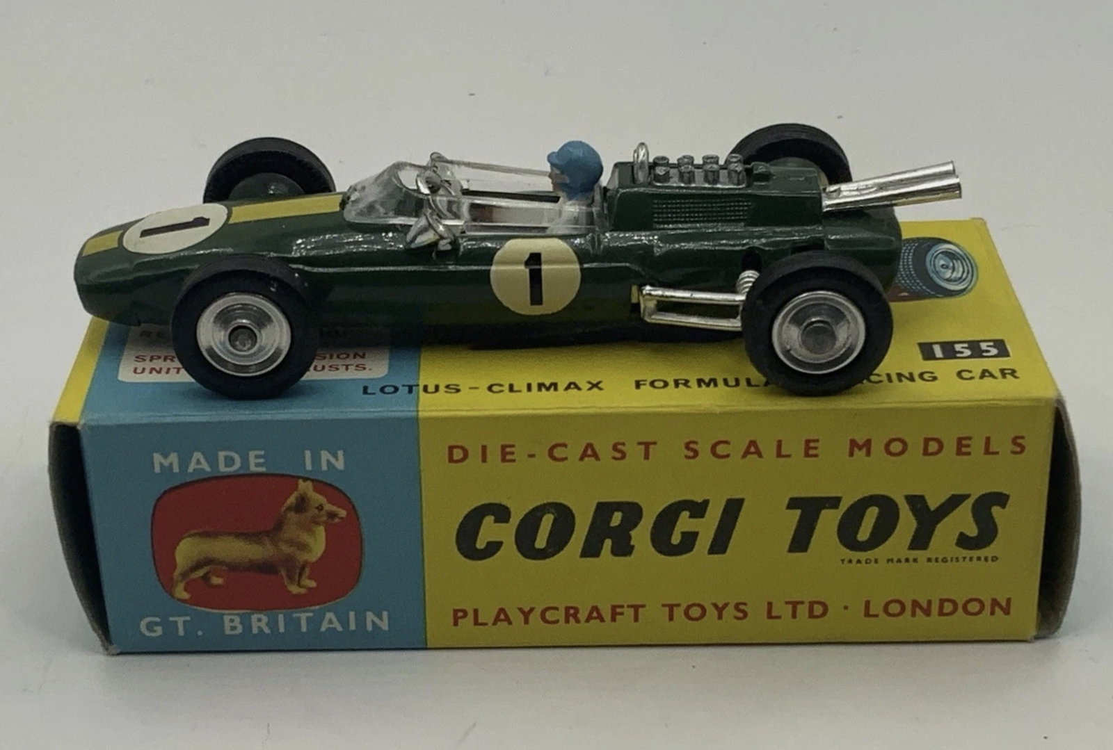 Corgi 155 Lotus Formula 1 Racing Car With Original Box (1 of 6)