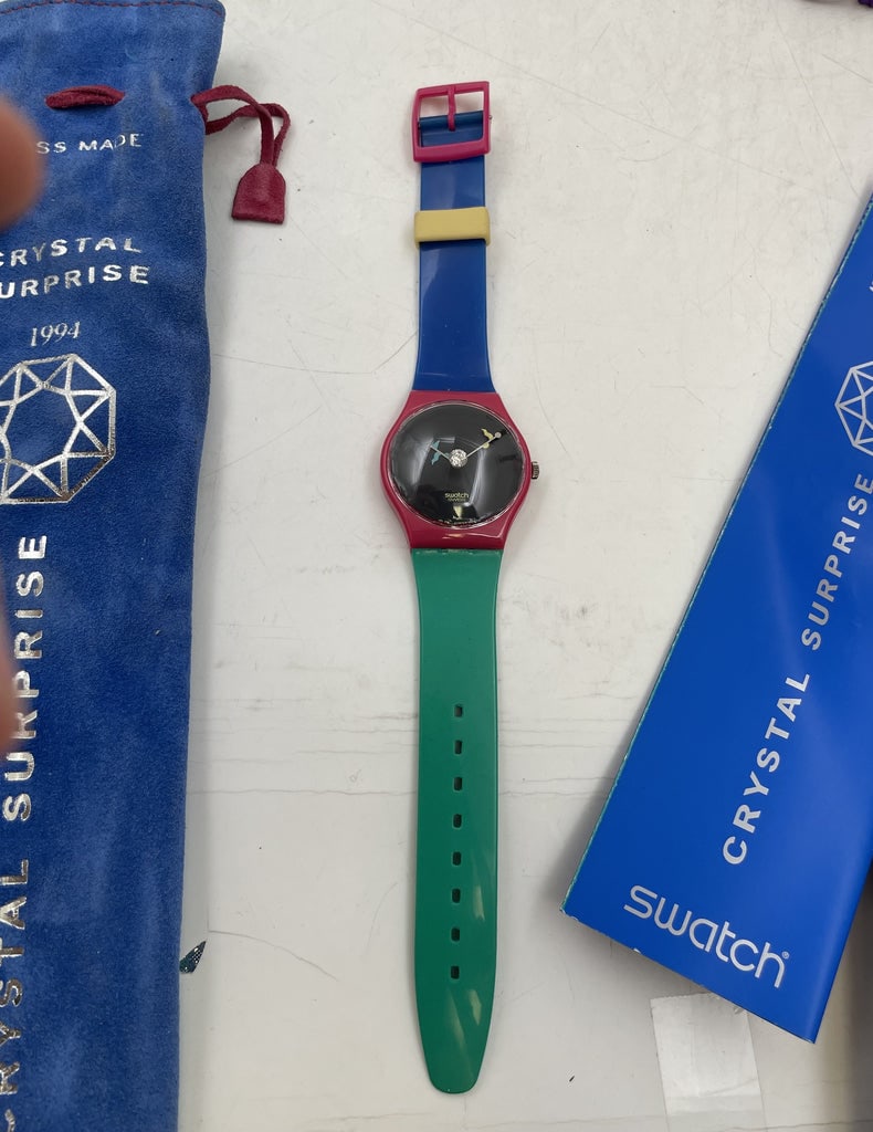 Swatch Crystal Surprise 1994 Watch New in Pouch (1 of 4)