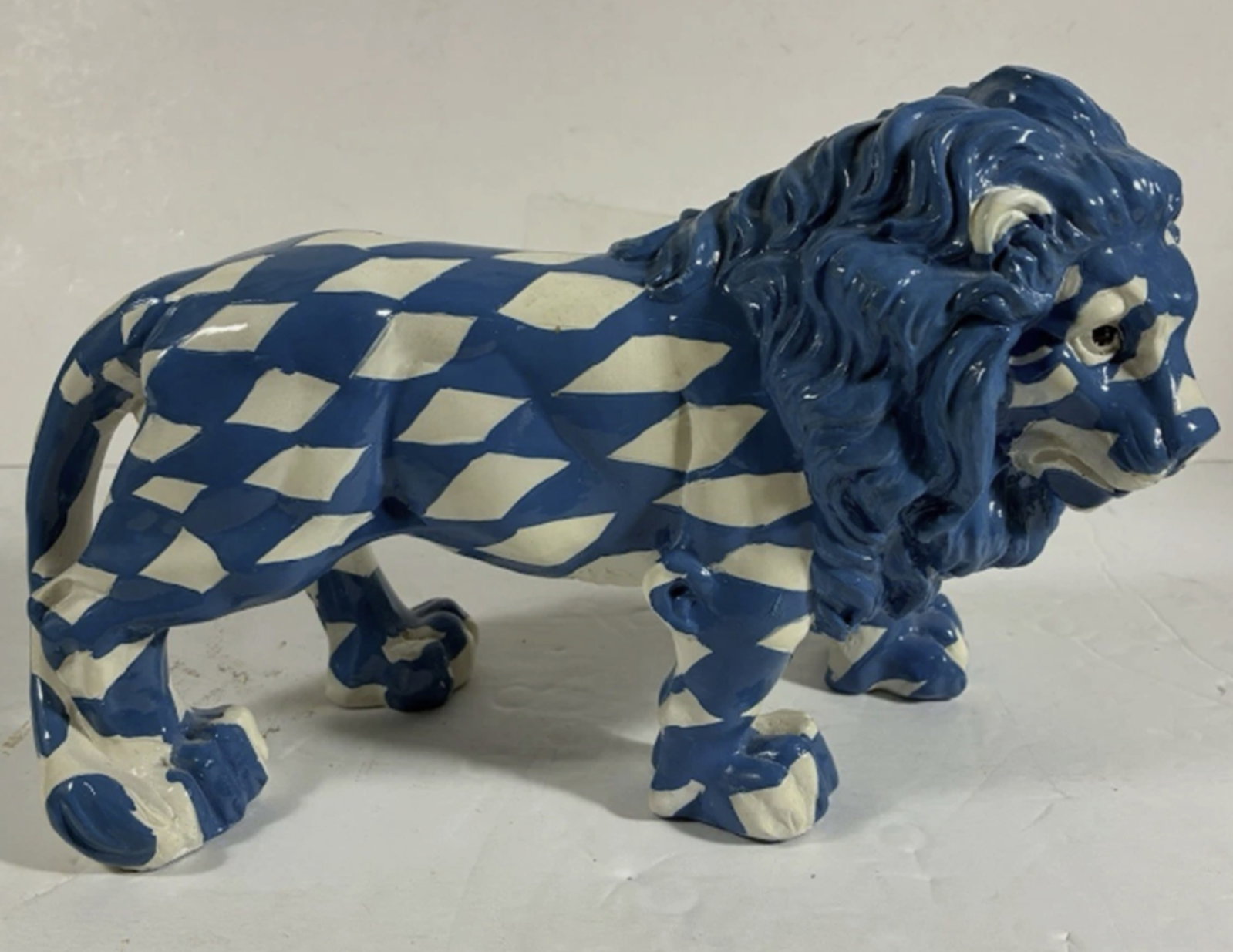 Rare Munchner Lower Parade Lion Figurine Statuette Made in Germany (1 of 6)