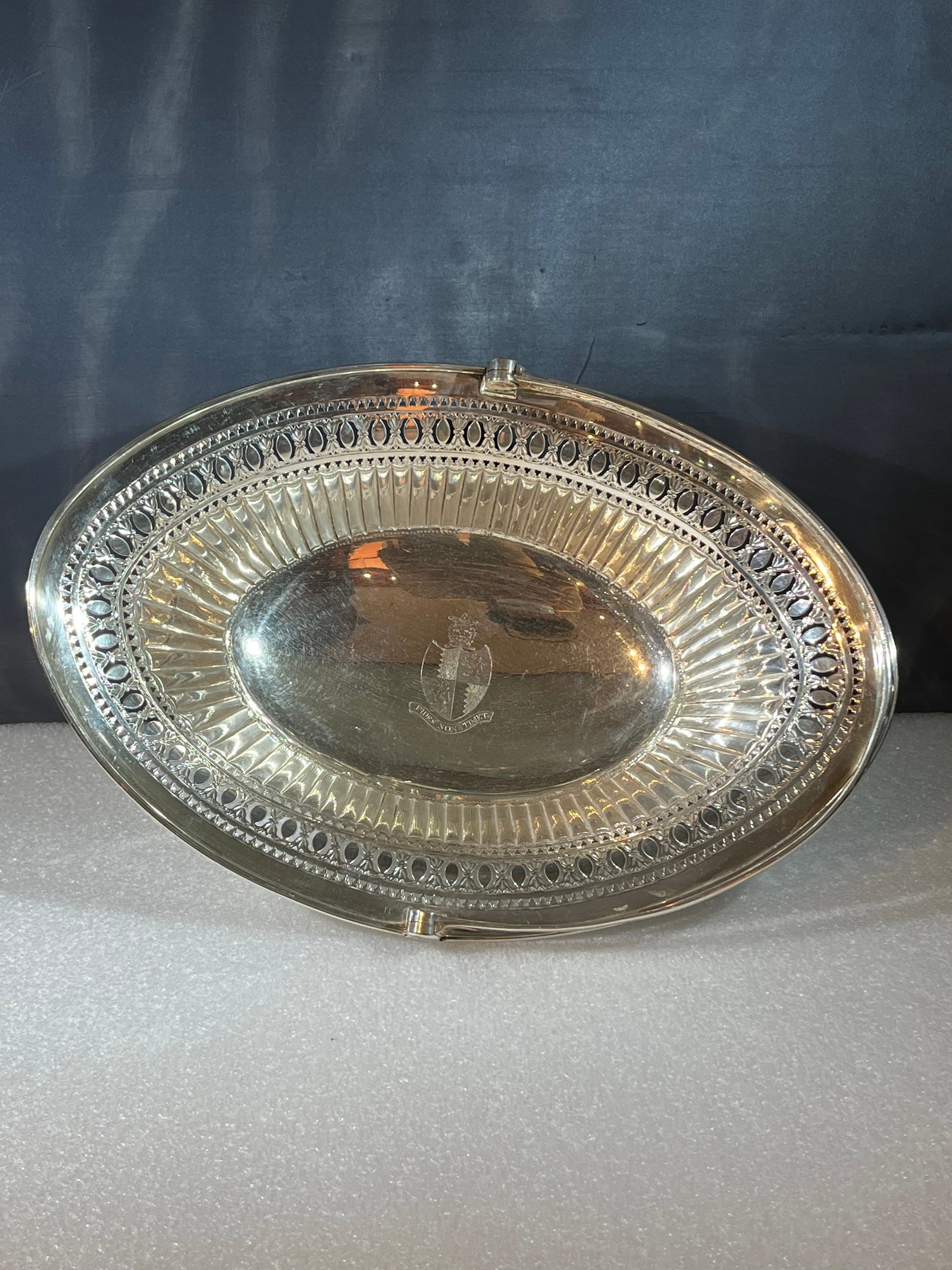STERLING SILVER BASKET 1772 - 2