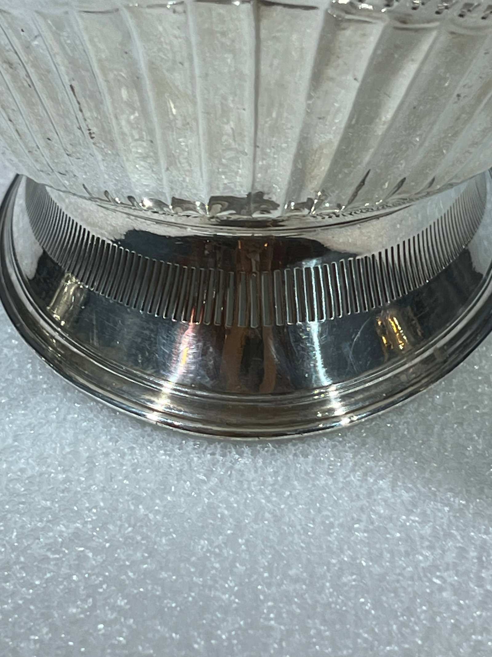 STERLING SILVER BASKET 1772 - 8