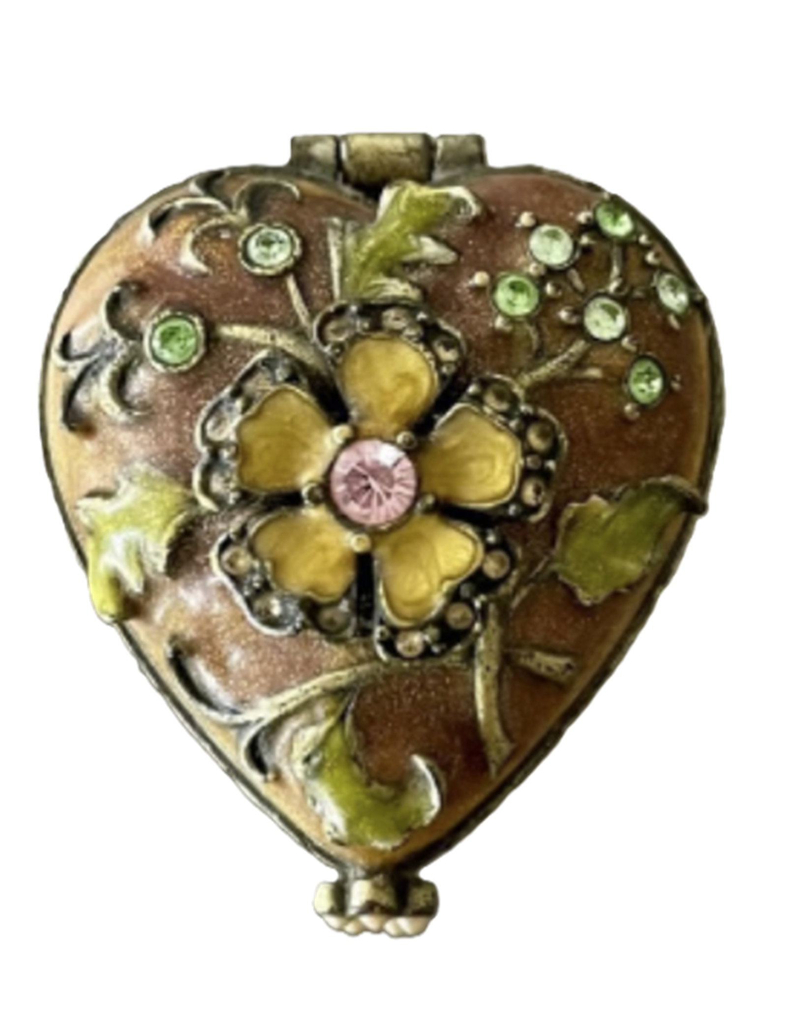 Jay Strongwater Heart Enamel jeweled Trinket With Original Box (1 of 4)
