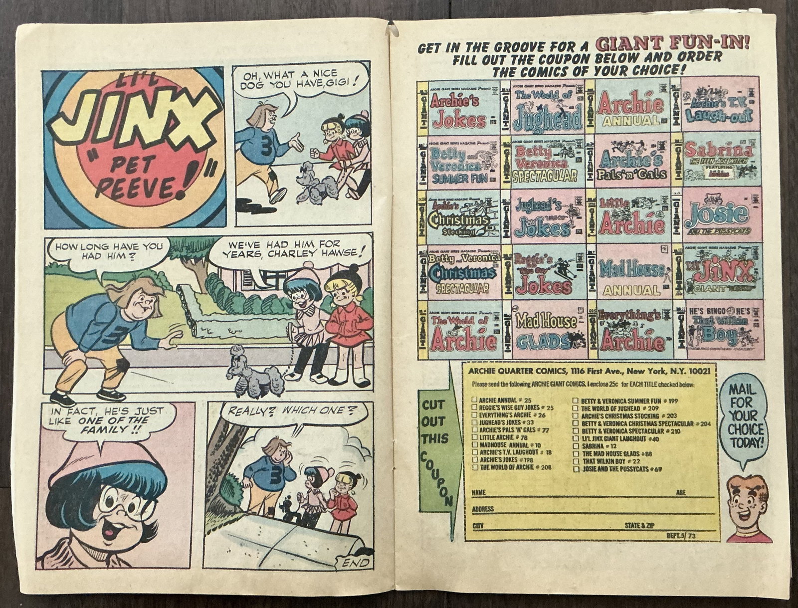 Jughead No. 216 - 4