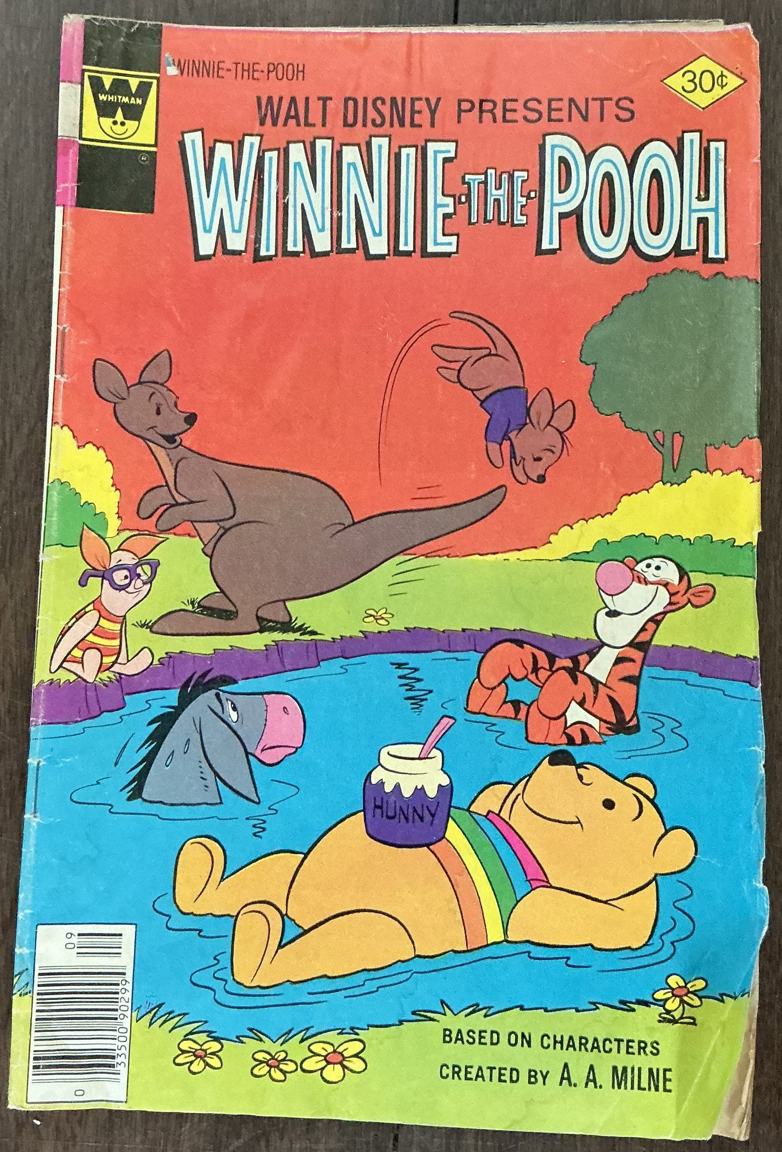 Walt Disney Presents Winnie-the-Pooh: Walt Disney Presents Winnie-the-Pooh is a charming vintage Whitman comic adaptation based on the beloved characters created by A. A. Milne. This colorful edition features Winnie-the-Pooh, Tigger,