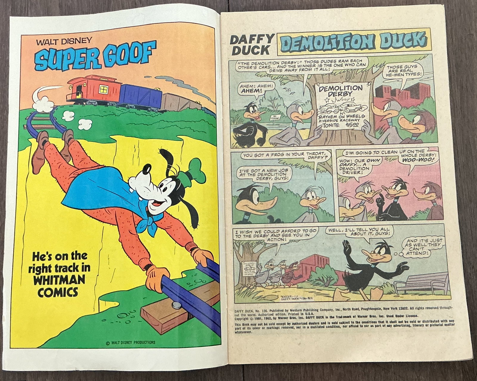Warner Bros 1981 Daffy Duck No. 136 - 3