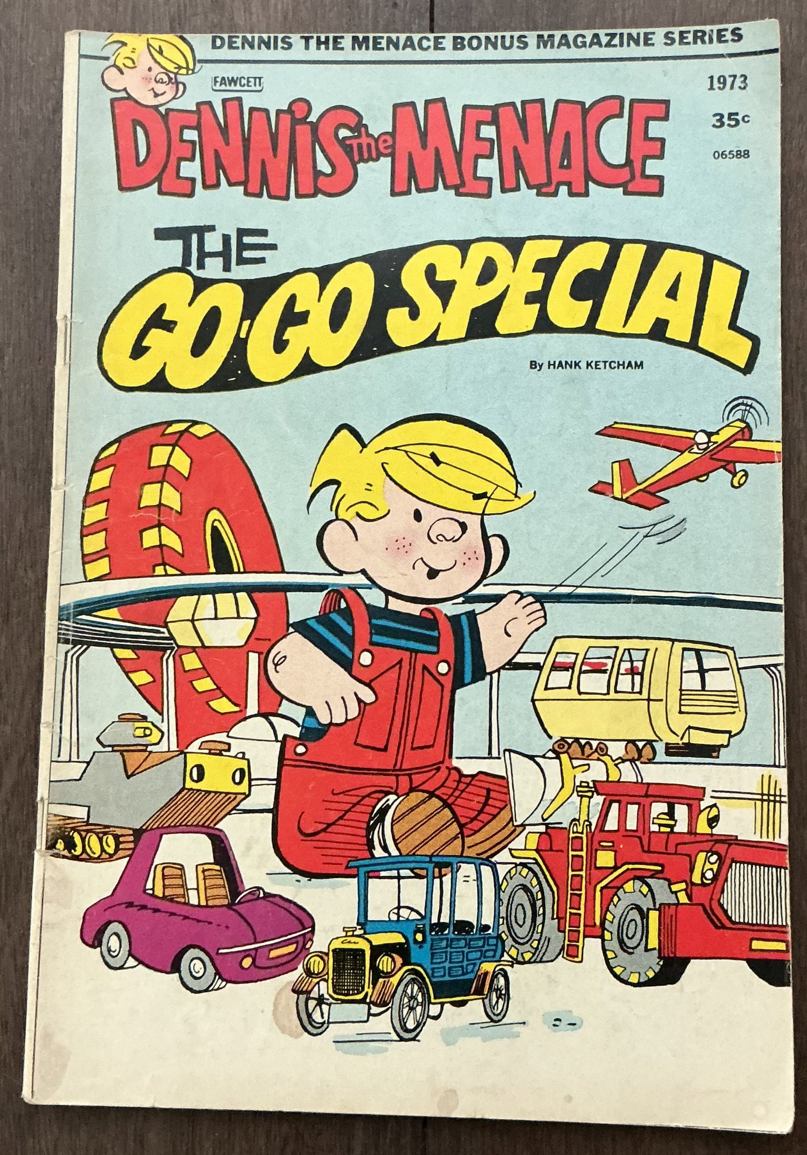 Dennis the Menace The Go-Go Special By Hank Ketcham 1973 (1 of 4)
