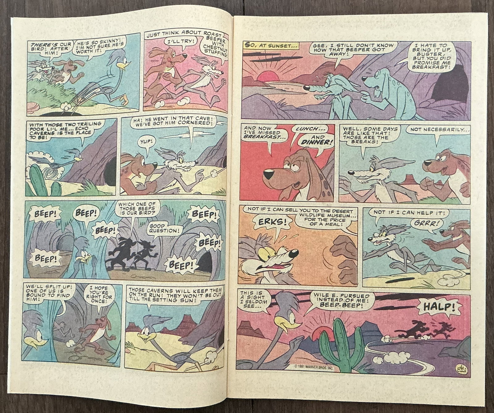 Warner Bros 1981 Beep Beep The Road Runner No. 99 - 4