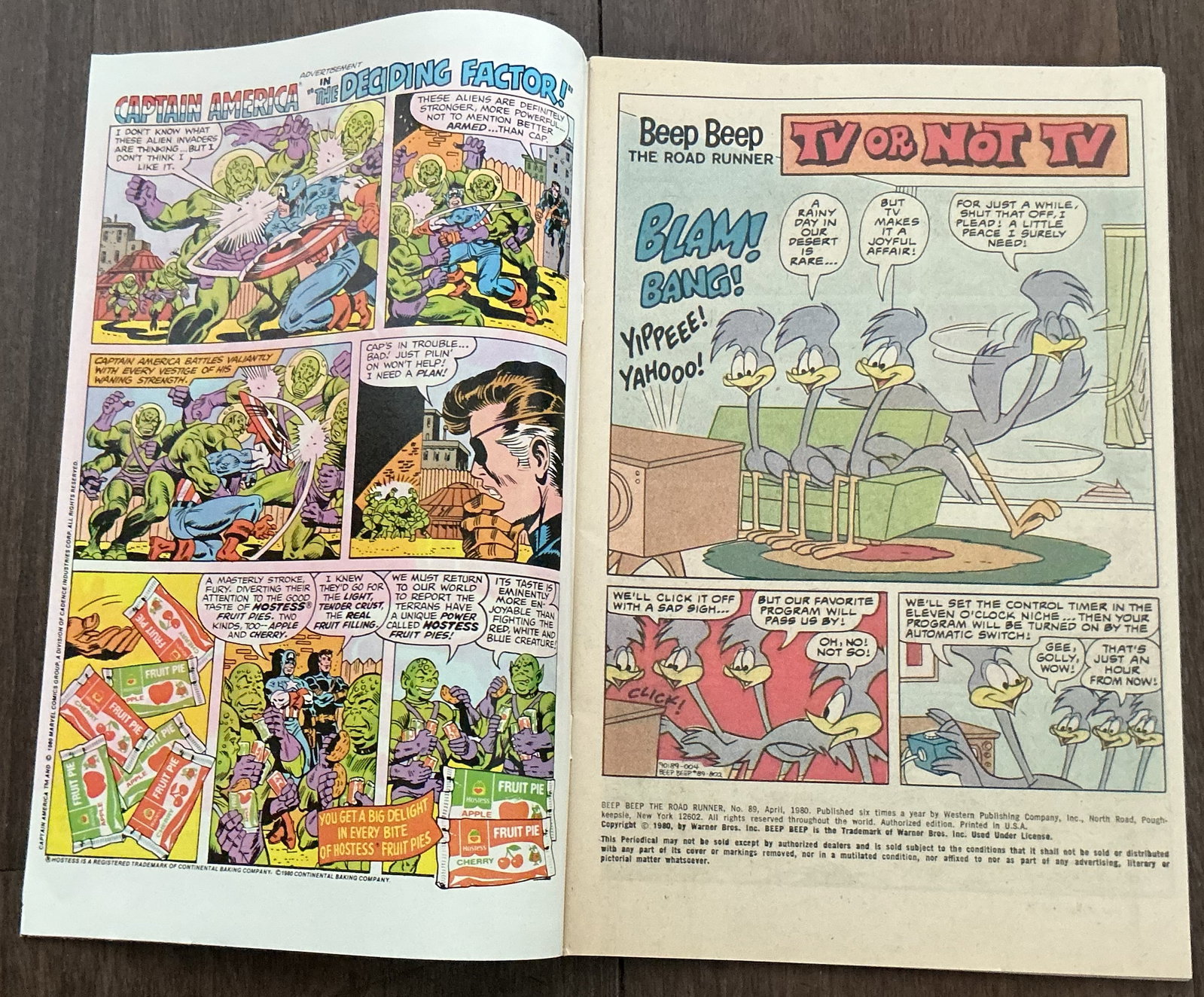 Warner Bros 1980 Beep Beep The Road Runner No. 89 - 3